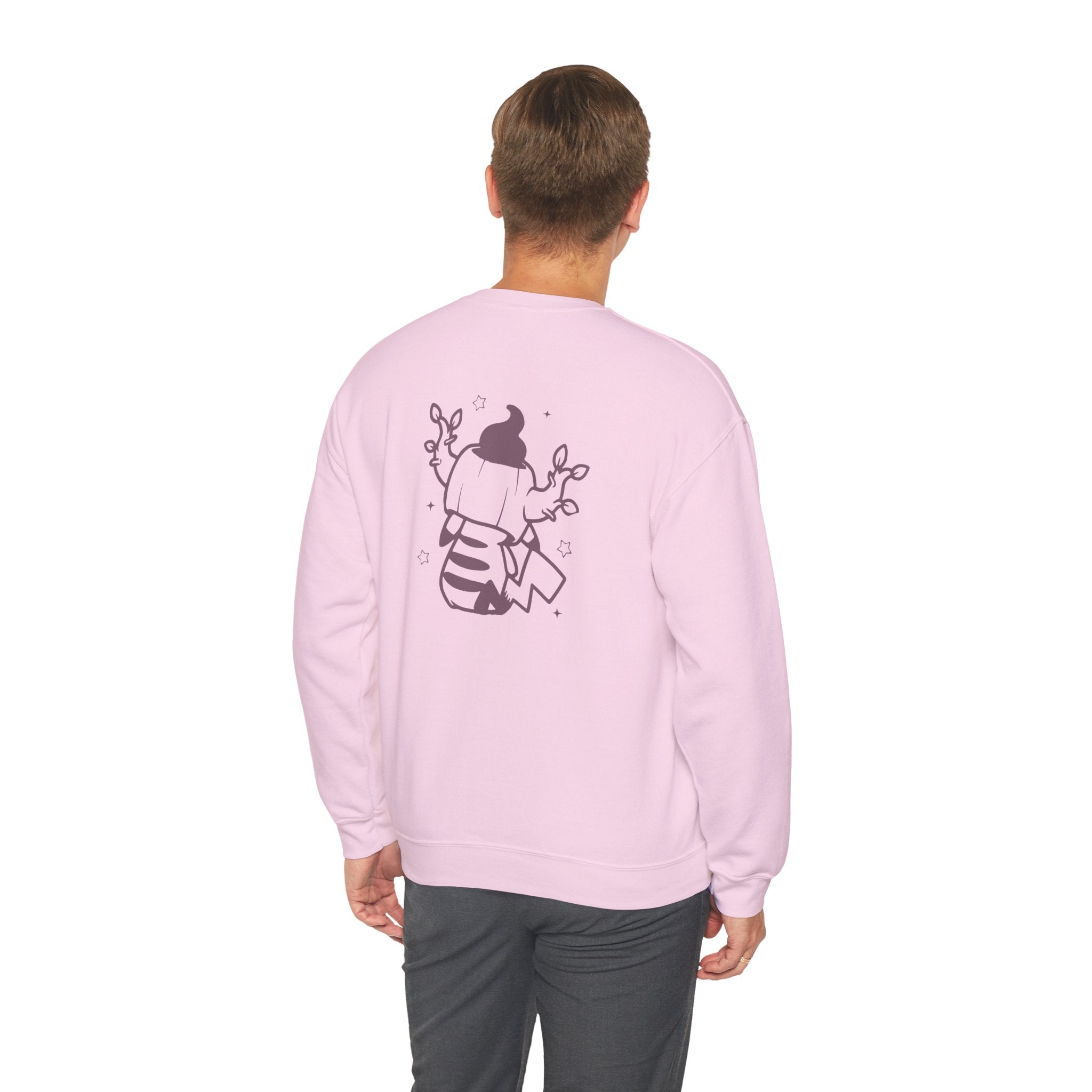 Head Full of Mischief Sweatshirt | Cute Halloween Ghost Crewneck | Cozy Fall Sweatshirt | Geek Autumn Sweater | Kawaii Spooky Apparel