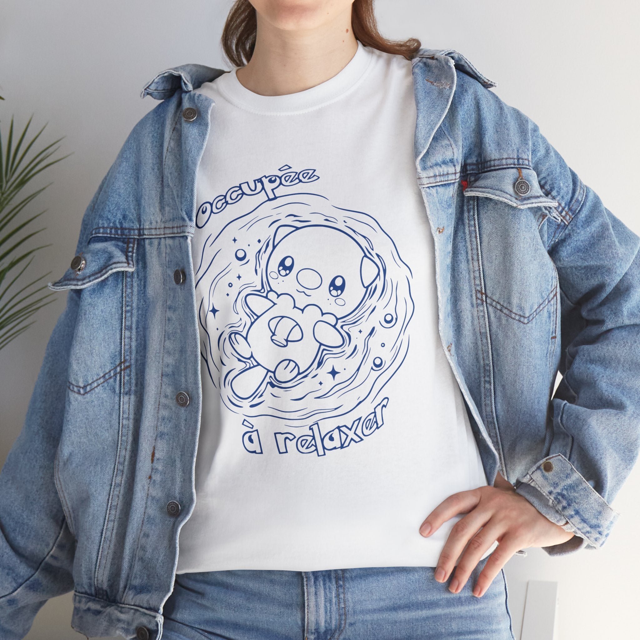T-shirt inspiré de Moustillon (Oshawott), Occupée à relaxer