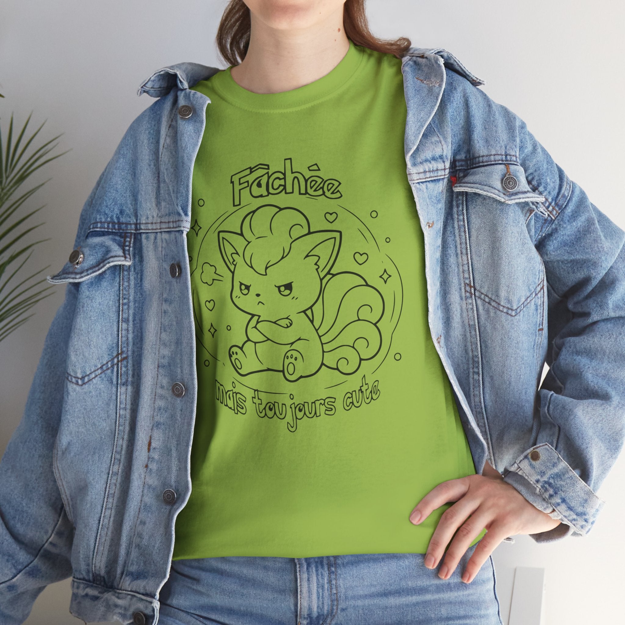 T-shirt inspiré de Goupix (Vulpix), Fâchée mais toujours cute
