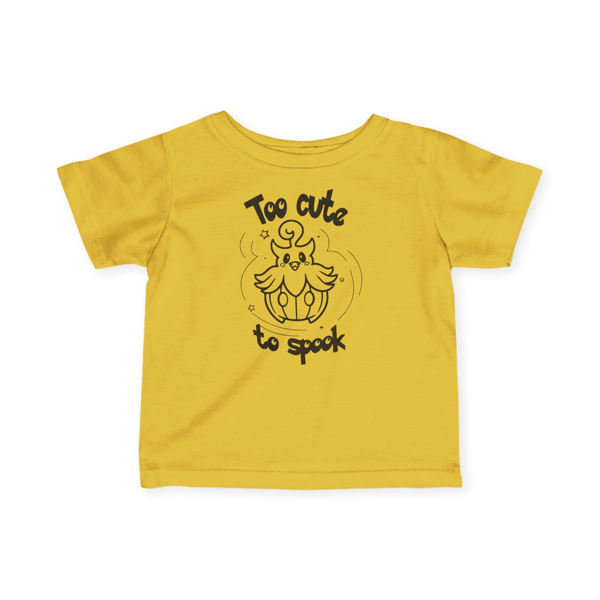 Too Cute To Spook infant tee | Halloween Pumpkin Ghost baby shirt