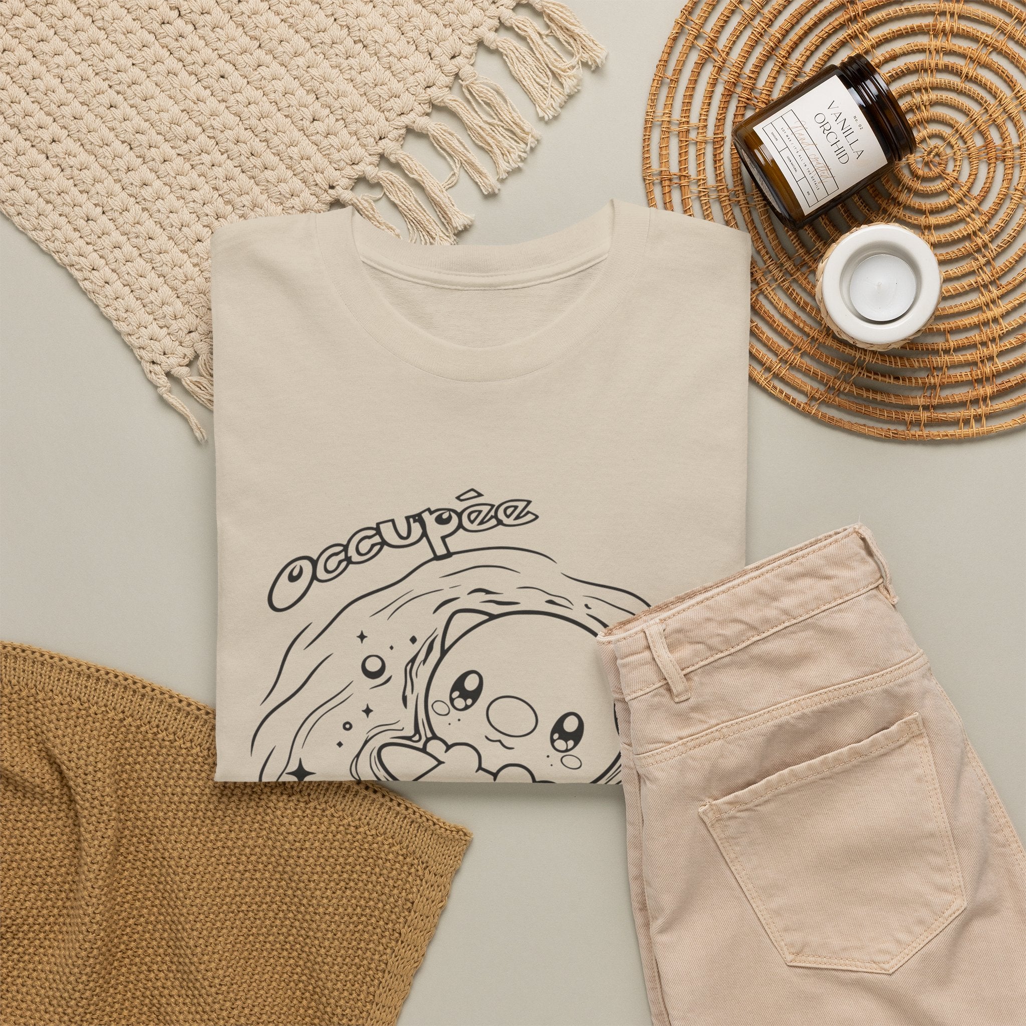 T-shirt inspiré de Moustillon (Oshawott), Occupée à relaxer