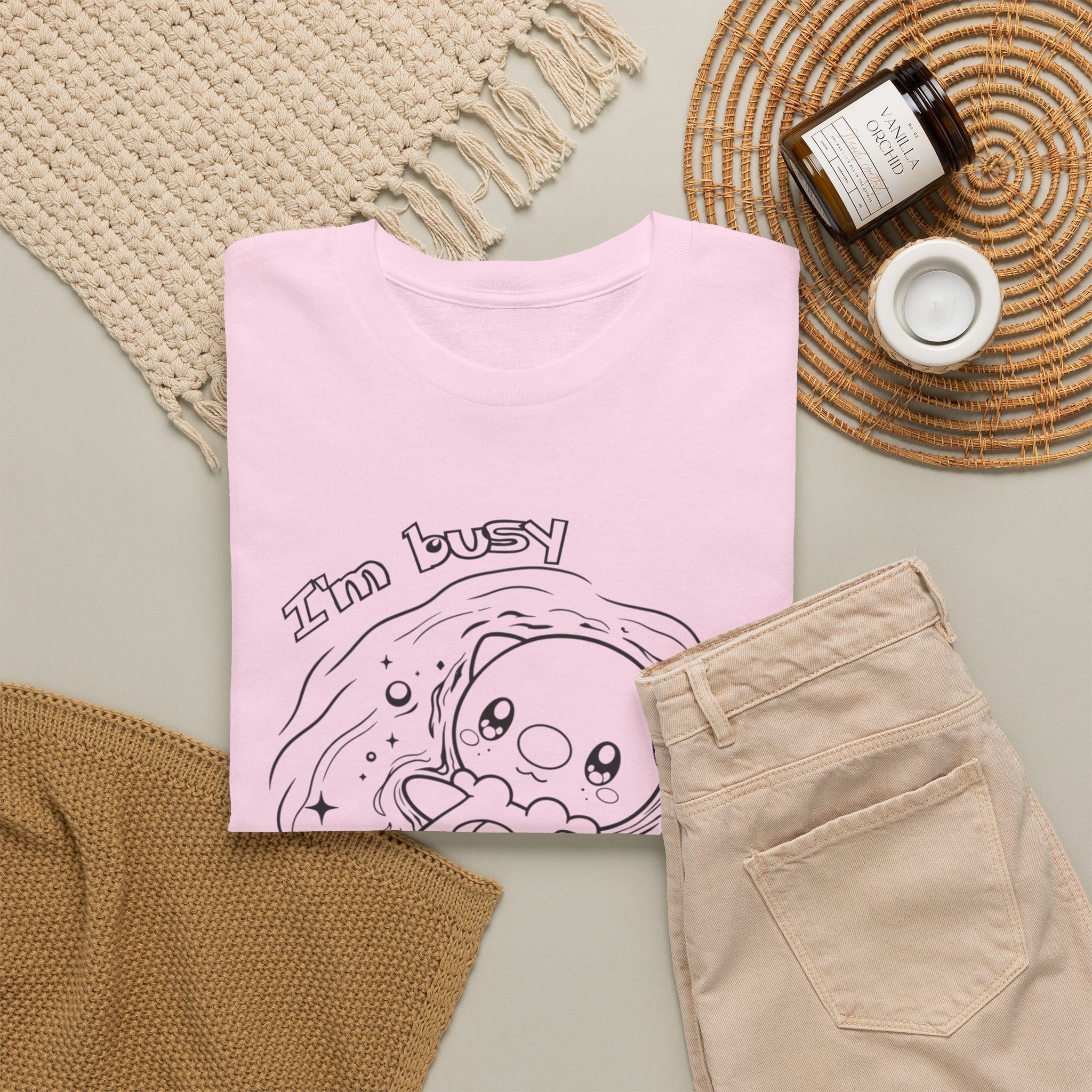 Otter Busy Doing Nothing Funny Quote T-Shirt Cute Otter Swimming Adorable Animal