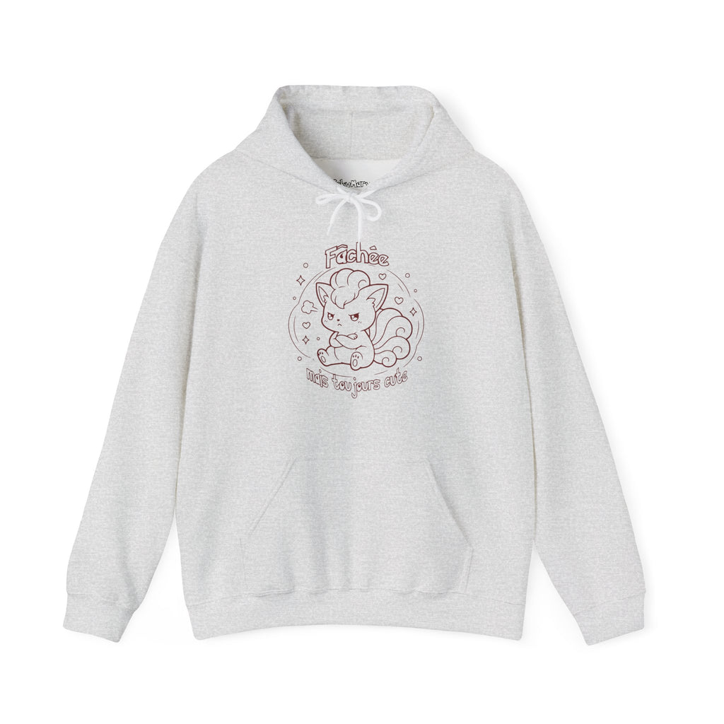 Renard Fâchée mais toujours cute renard Sweatshirt | Adorable animal hoodie qui boude
