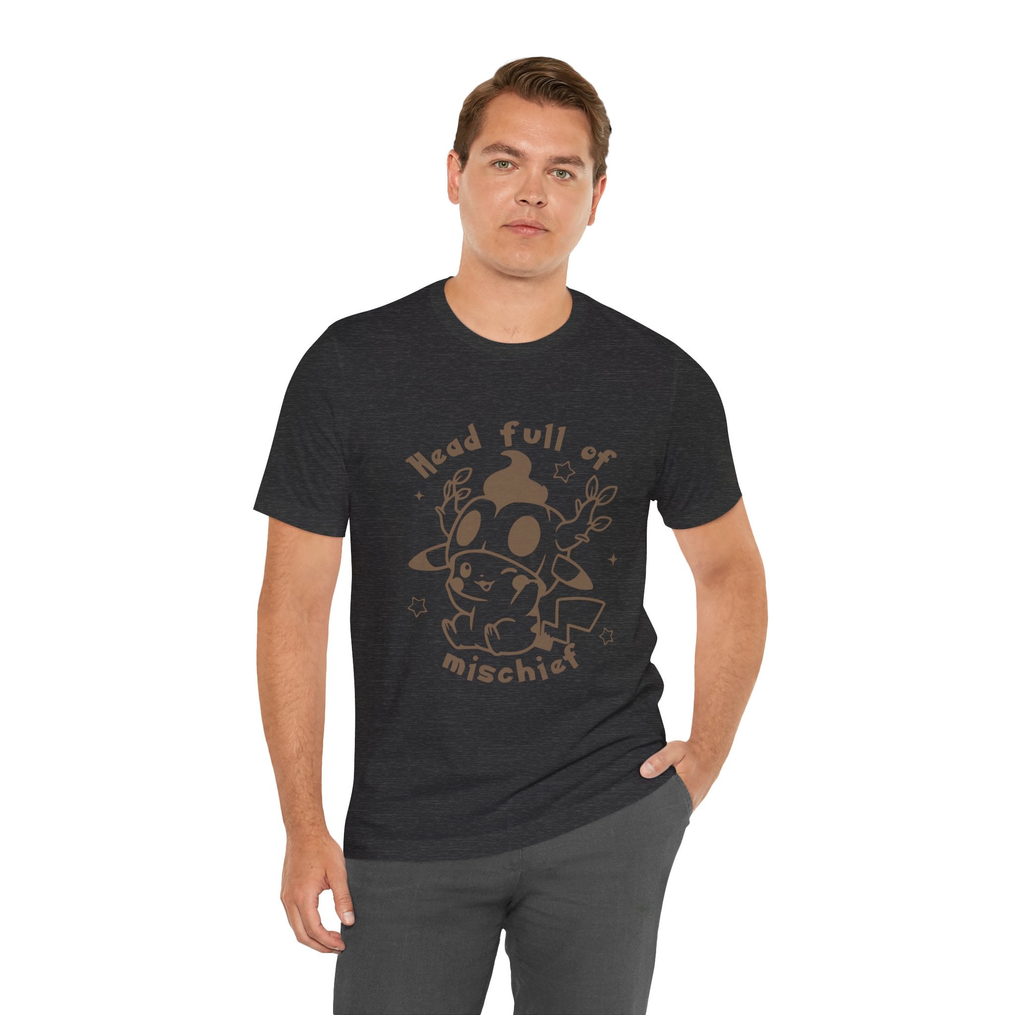 Head Full of Mischief | Cute Halloween Unisex T-Shirt