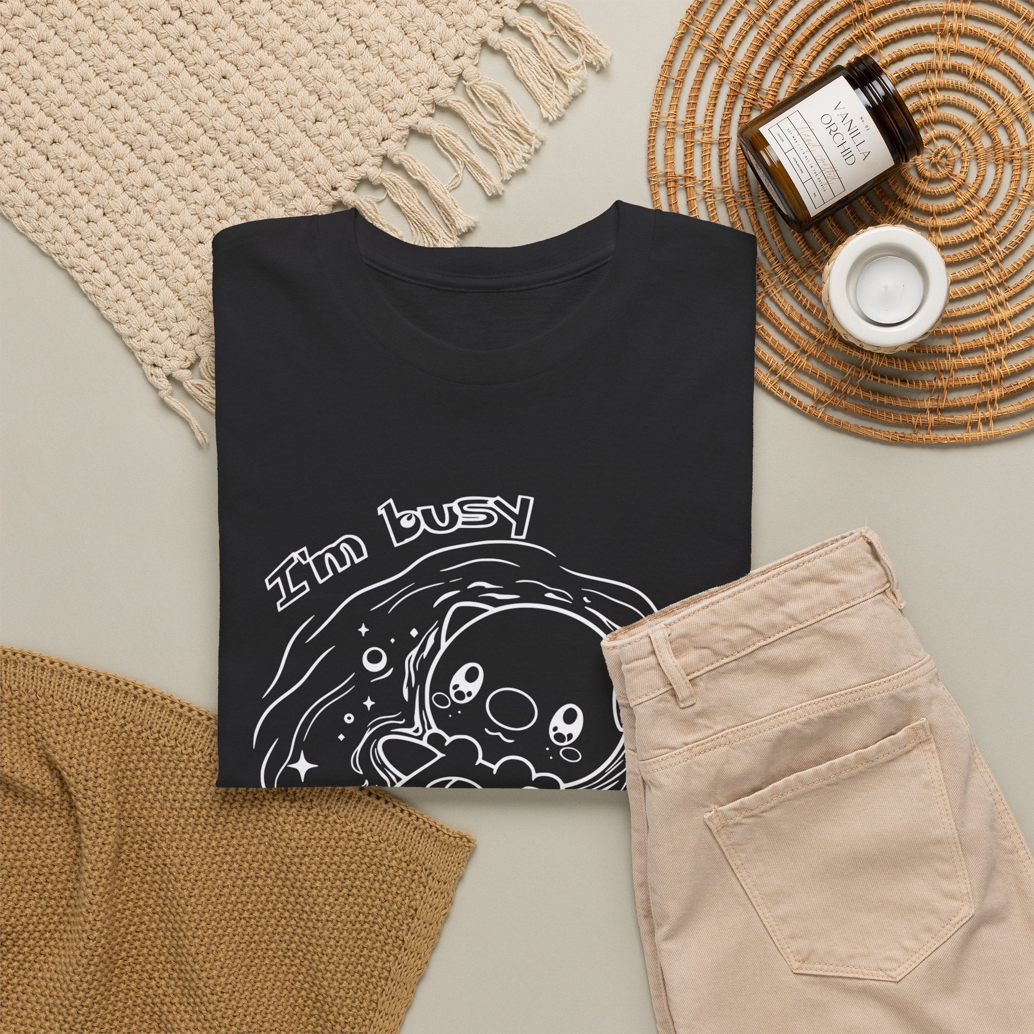 Otter Busy Doing Nothing Funny Quote T-Shirt Cute Otter Swimming Adorable Animal