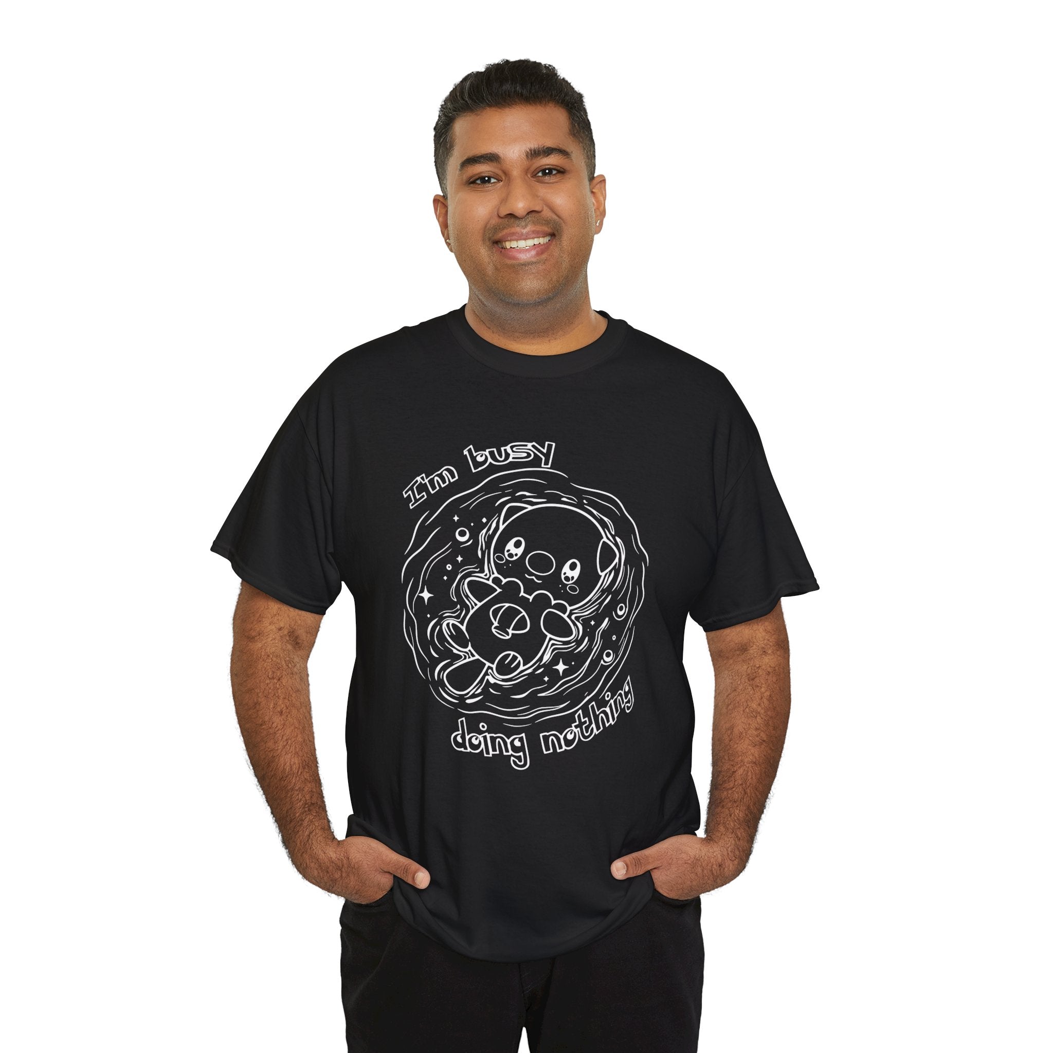Otter Busy Doing Nothing Funny Quote T-Shirt Cute Otter Swimming Adorable Animal