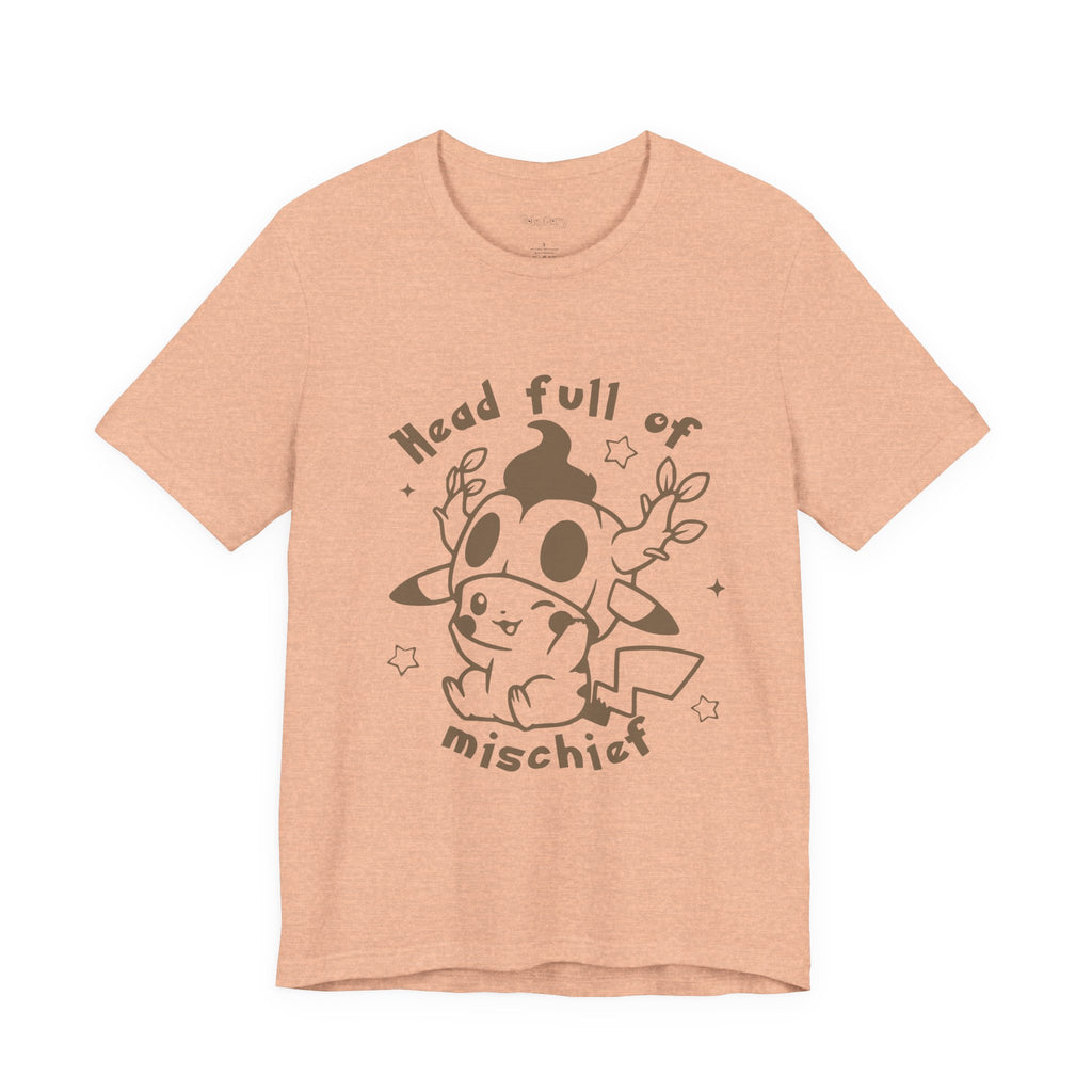 Head Full of Mischief | Cute Halloween Unisex T-Shirt