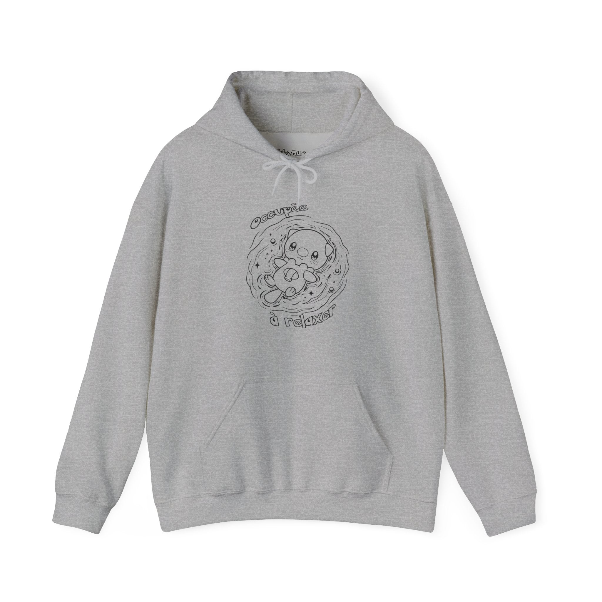 Hoodie inspiré de Moustillon (Oshawott), Occupée à relaxer