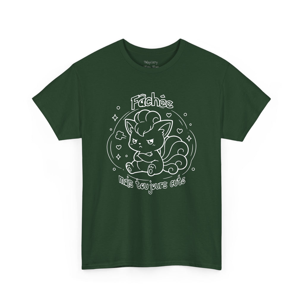 Renard Fâchée mais toujours cute renard Crop Top | Adorable animal qui boude cadeau femme