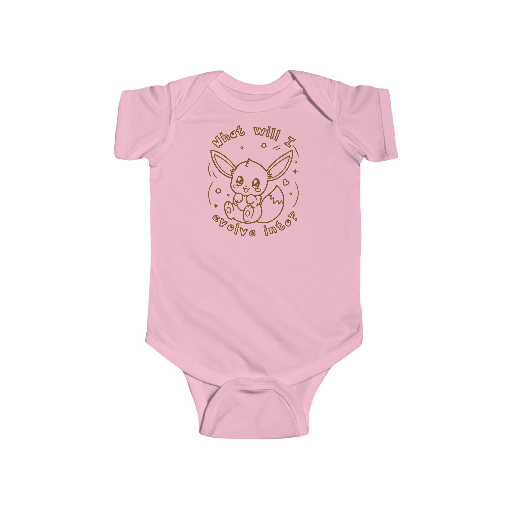 Baby Eeveelutions Bodysuit, Pkm Baby Gift, Cute Infant Pkm clothe, What Will I Evolve Into, Kawaii Baby Shower Gift