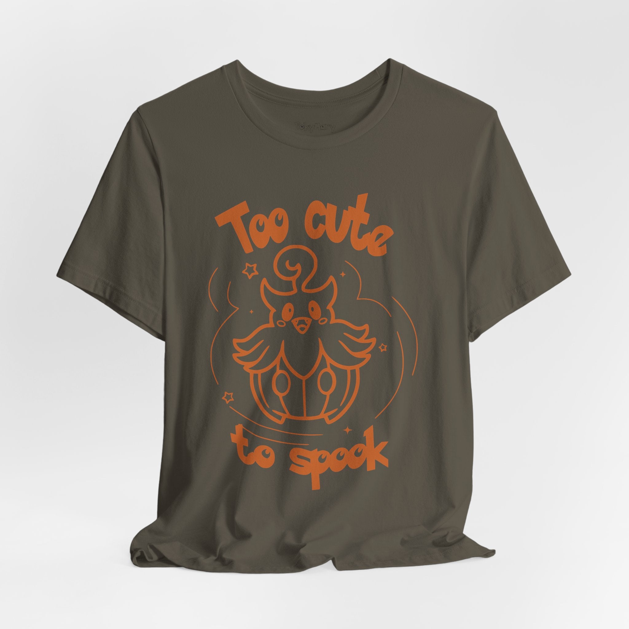 Too Cute to Spook Comfy Tee Shirt | Halloween Theme Gift Ghost Pumpkin T-Shirt for women