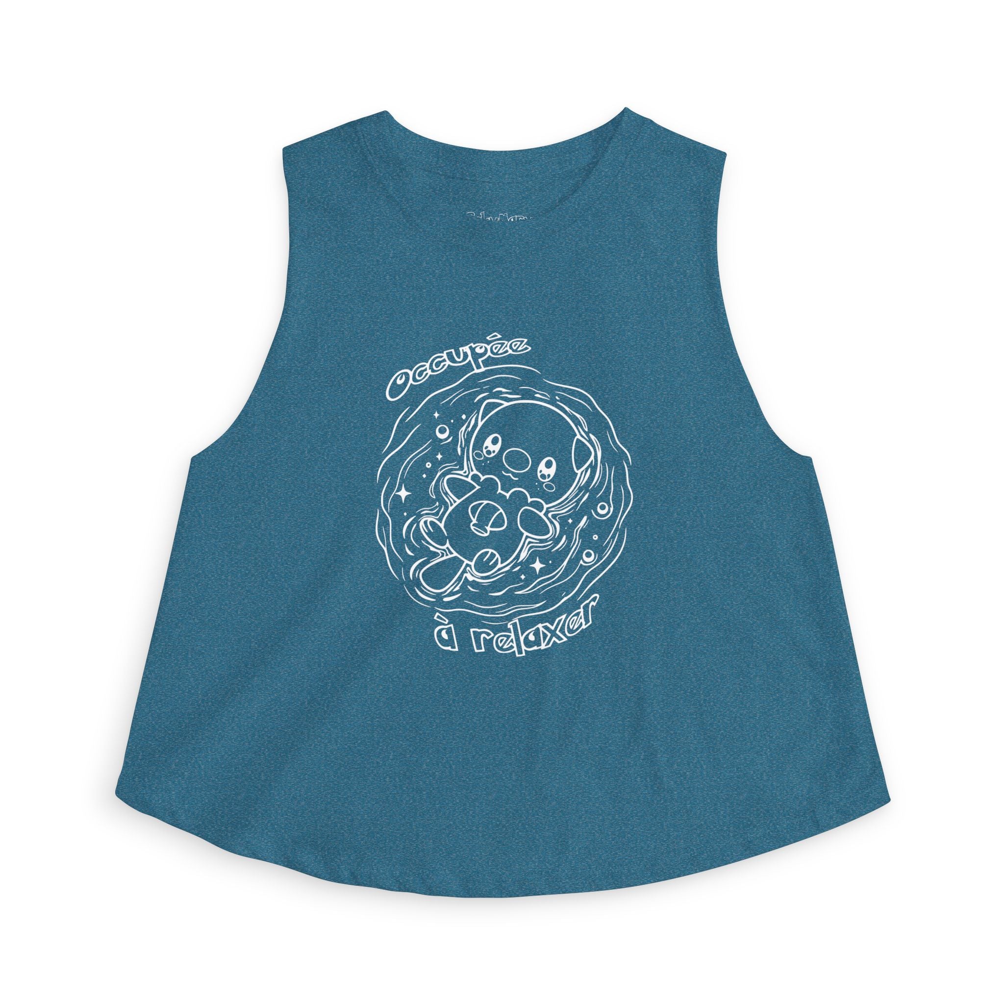 Crop Top inspiré de Moustillon (Oshawott), occupée à relaxer