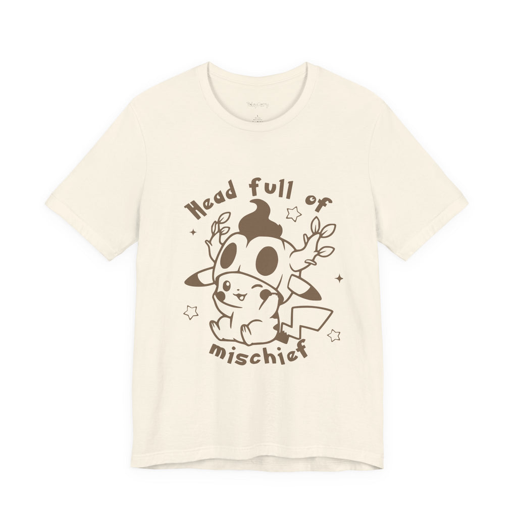 Head Full of Mischief | Cute Halloween Unisex T-Shirt