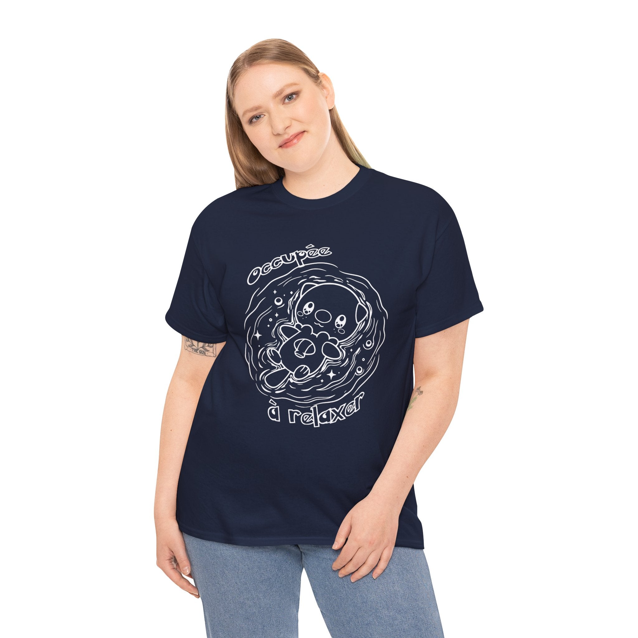 T-shirt inspiré de Moustillon (Oshawott), Occupée à relaxer