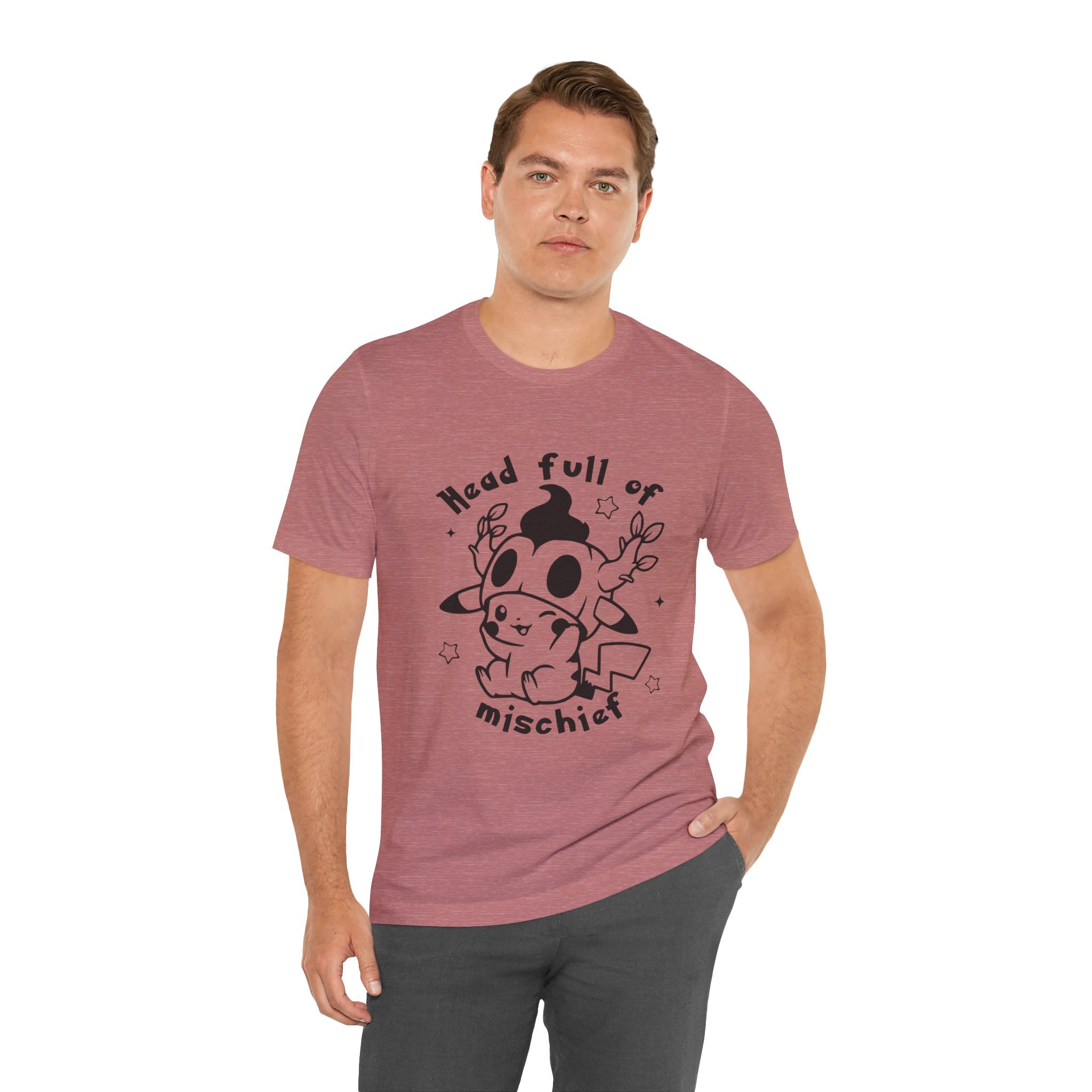 Head Full of Mischief | Cute Halloween Unisex T-Shirt
