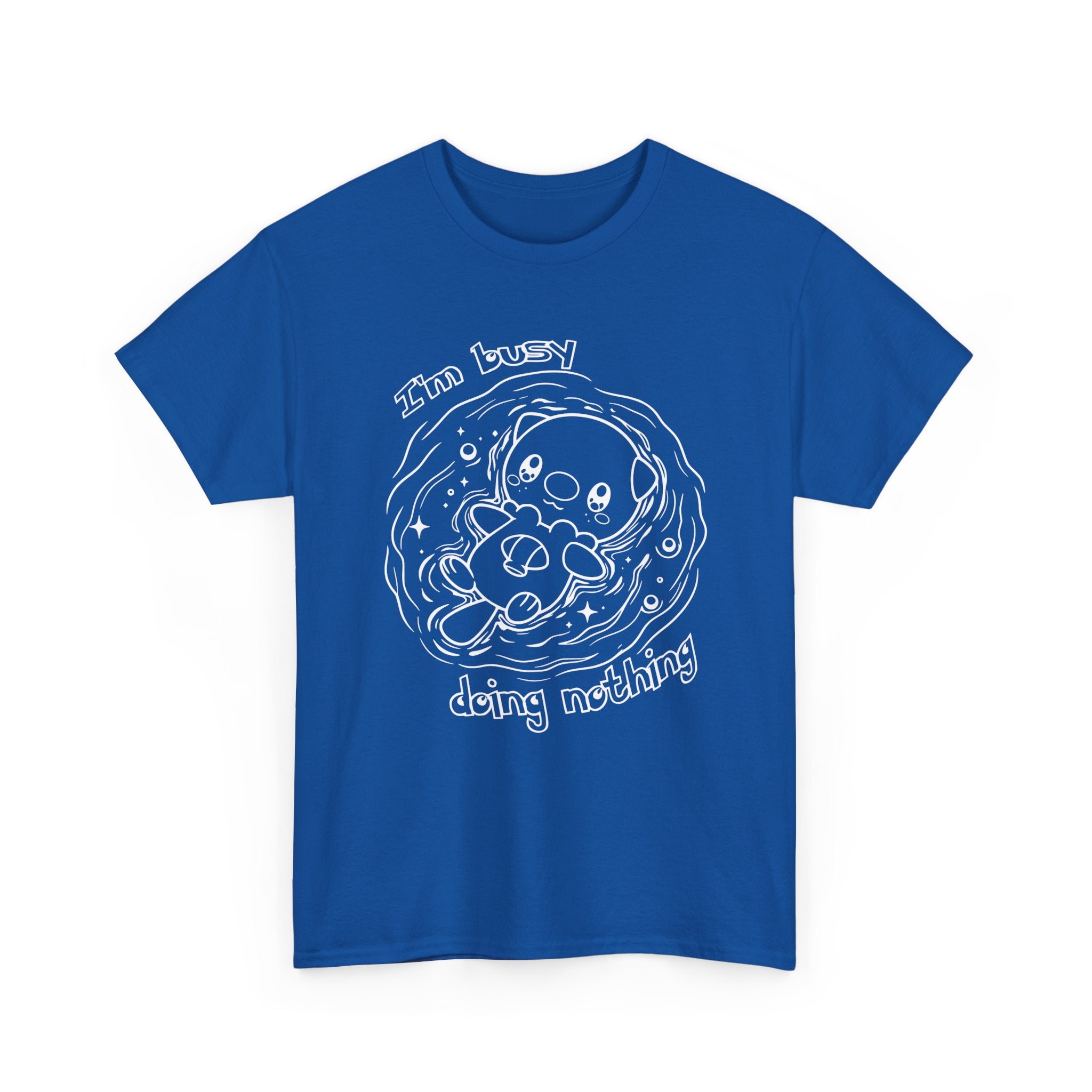 Otter Busy Doing Nothing Funny Quote T-Shirt Cute Otter Swimming Adorable Animal