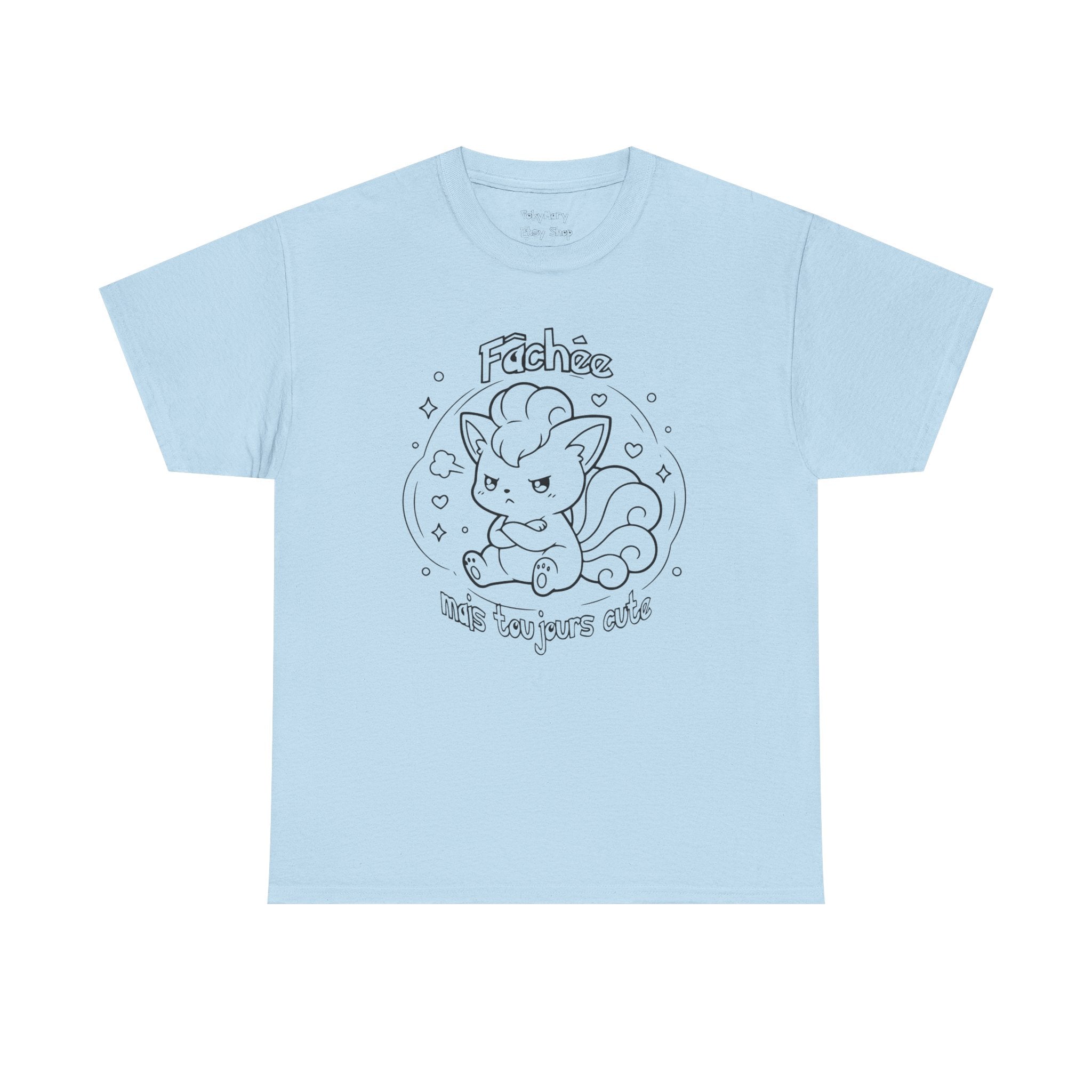 T-shirt inspiré de Goupix (Vulpix), Fâchée mais toujours cute