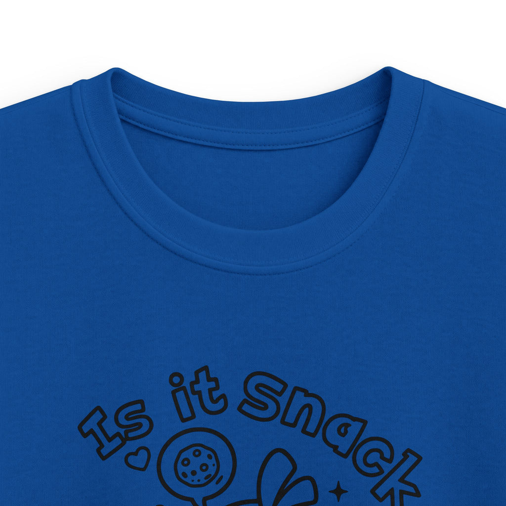Personalized "Is It Snack Time Yet?" Kids T-Shirt – Cute Kawaii Snack Lover Tee