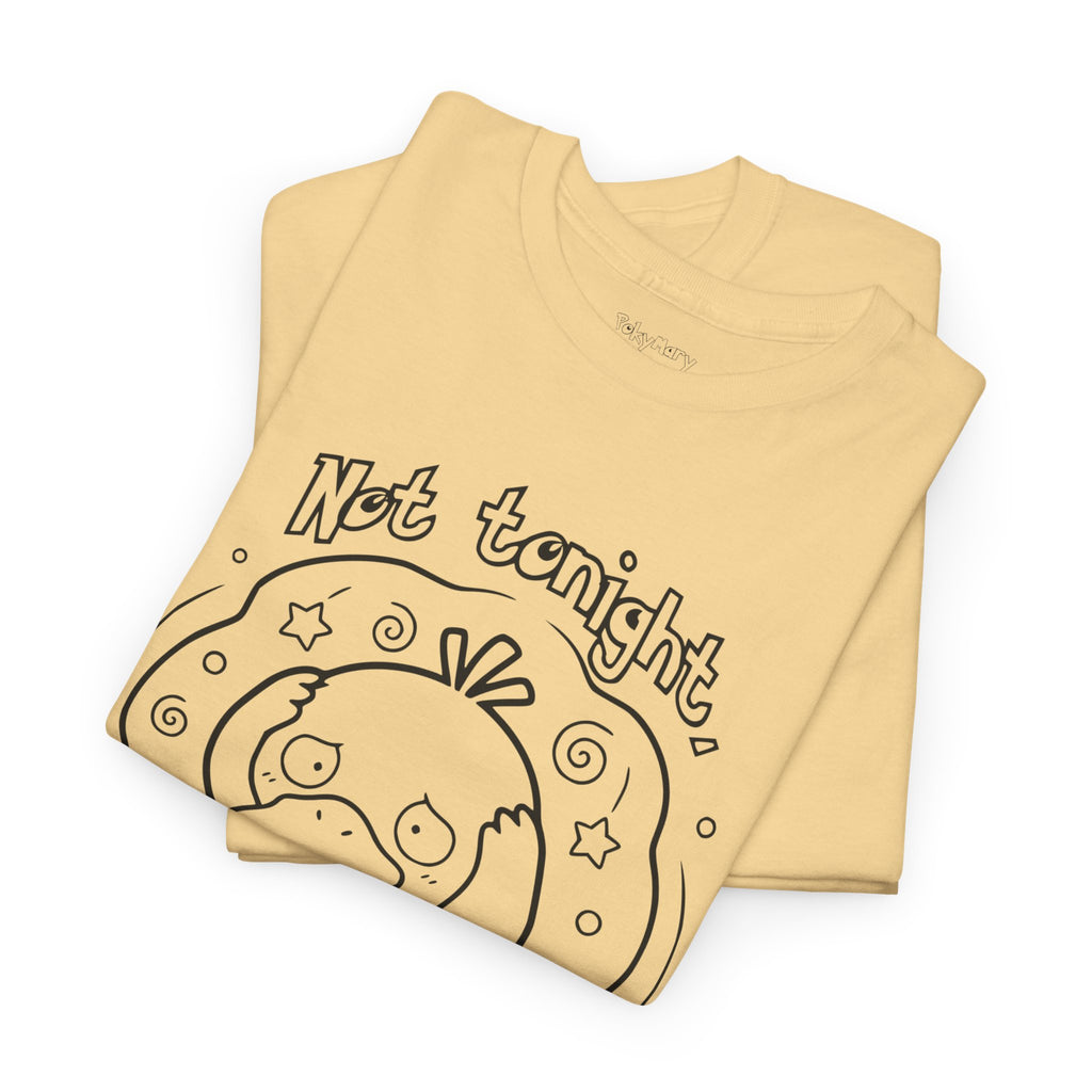 Duck Not Tonight I Have a Headache T-shirt funny kawaii duck illustration Shirt For Wife Or Girlfriend Gift