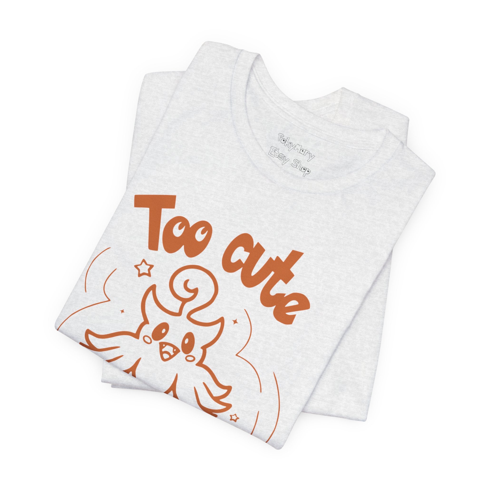 Too Cute to Spook Comfy Tee Shirt | Halloween Theme Gift Ghost Pumpkin T-Shirt for women