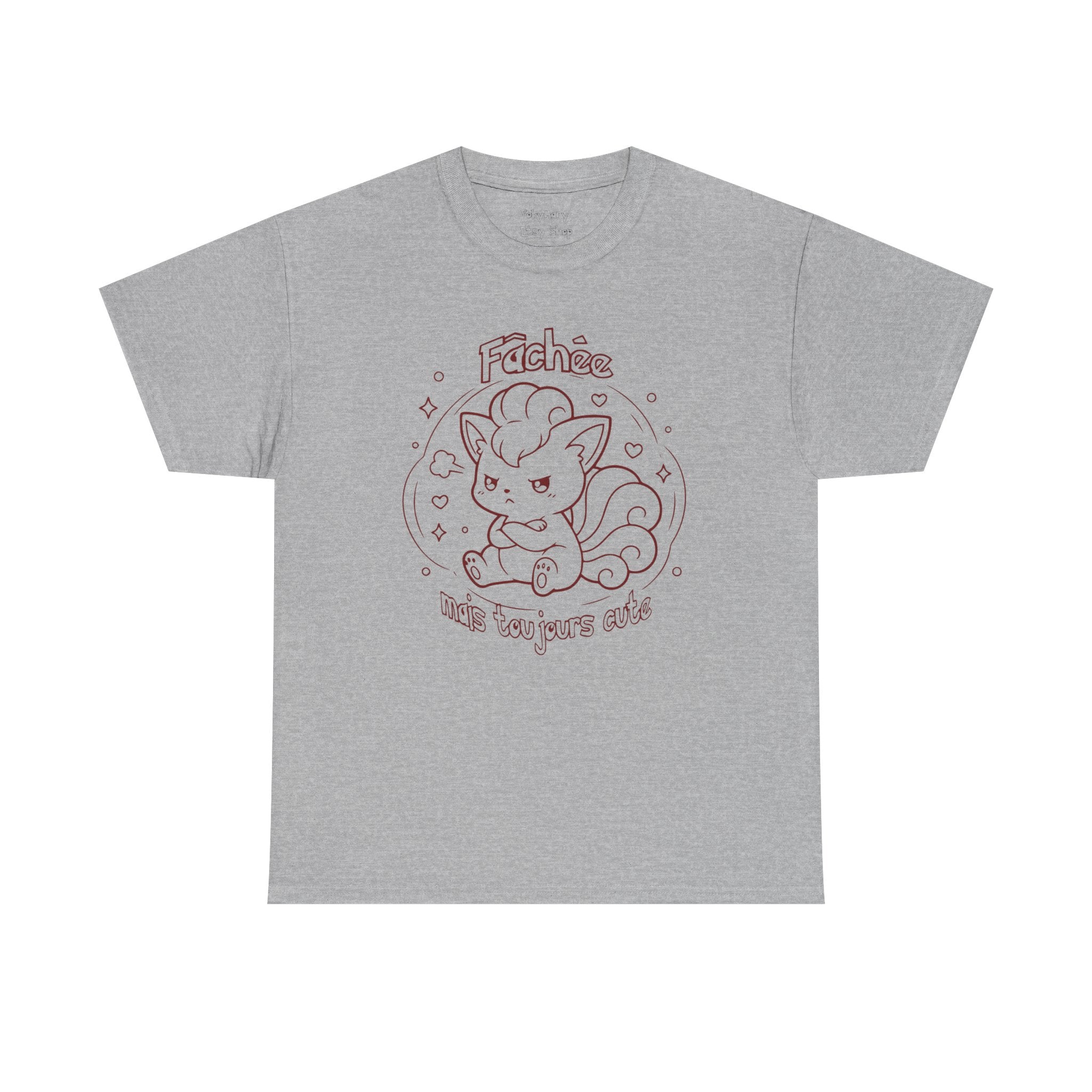 T-shirt inspiré de Goupix (Vulpix), Fâchée mais toujours cute