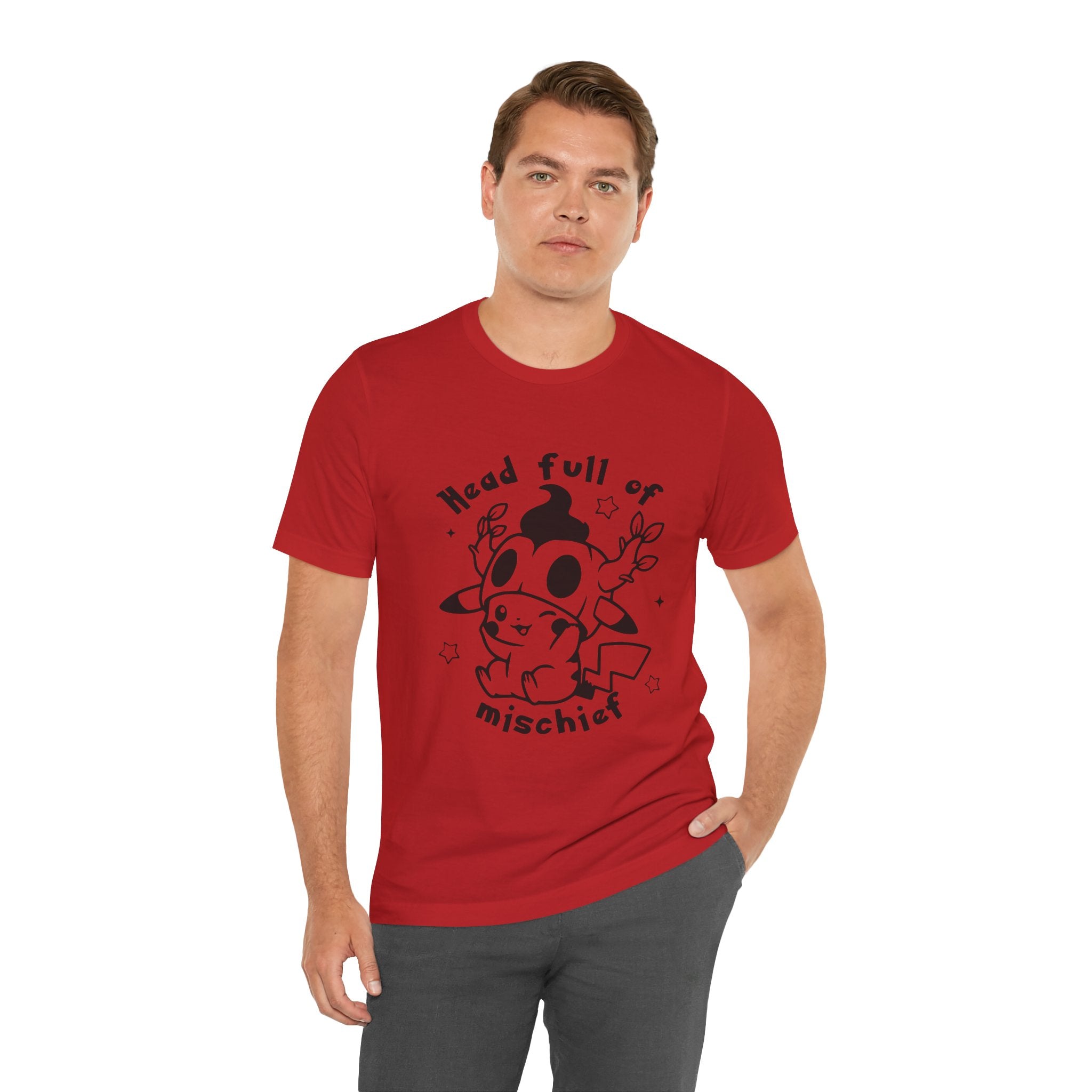 Head Full of Mischief | Cute Halloween Unisex T-Shirt