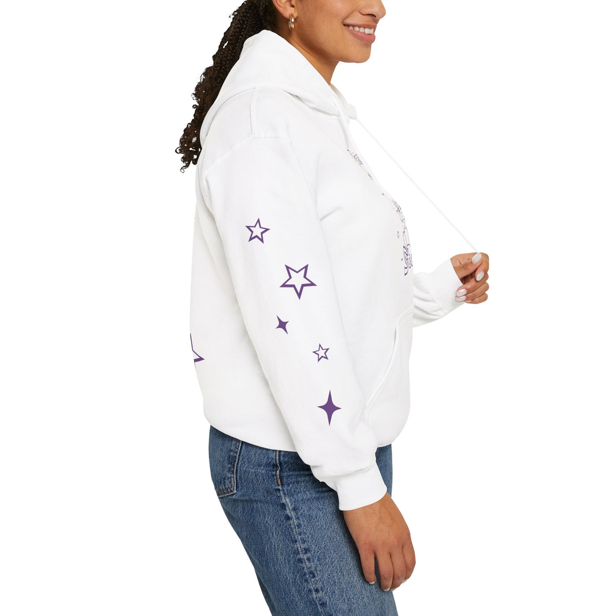 Rats spelled backward is star Kawaii Pkm Rat Star hoodie | Hoodie, purple star sleeve design