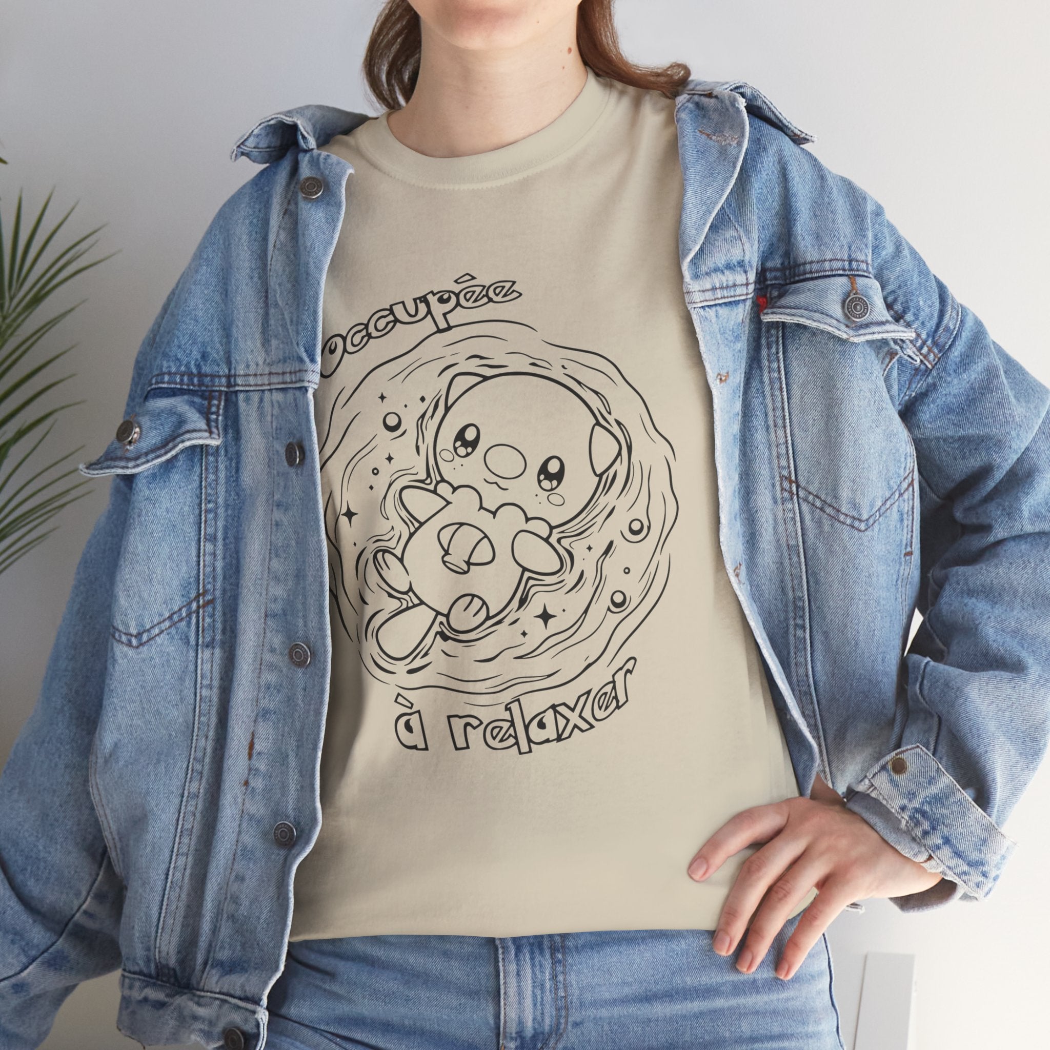 T-shirt inspiré de Moustillon (Oshawott), Occupée à relaxer