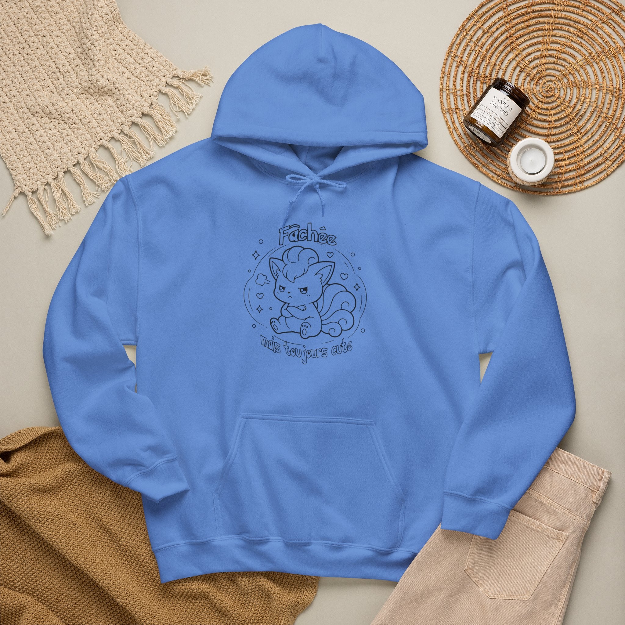 Hoodie inspiré de Goupix (Vulpix), fâchée mais toujours cute