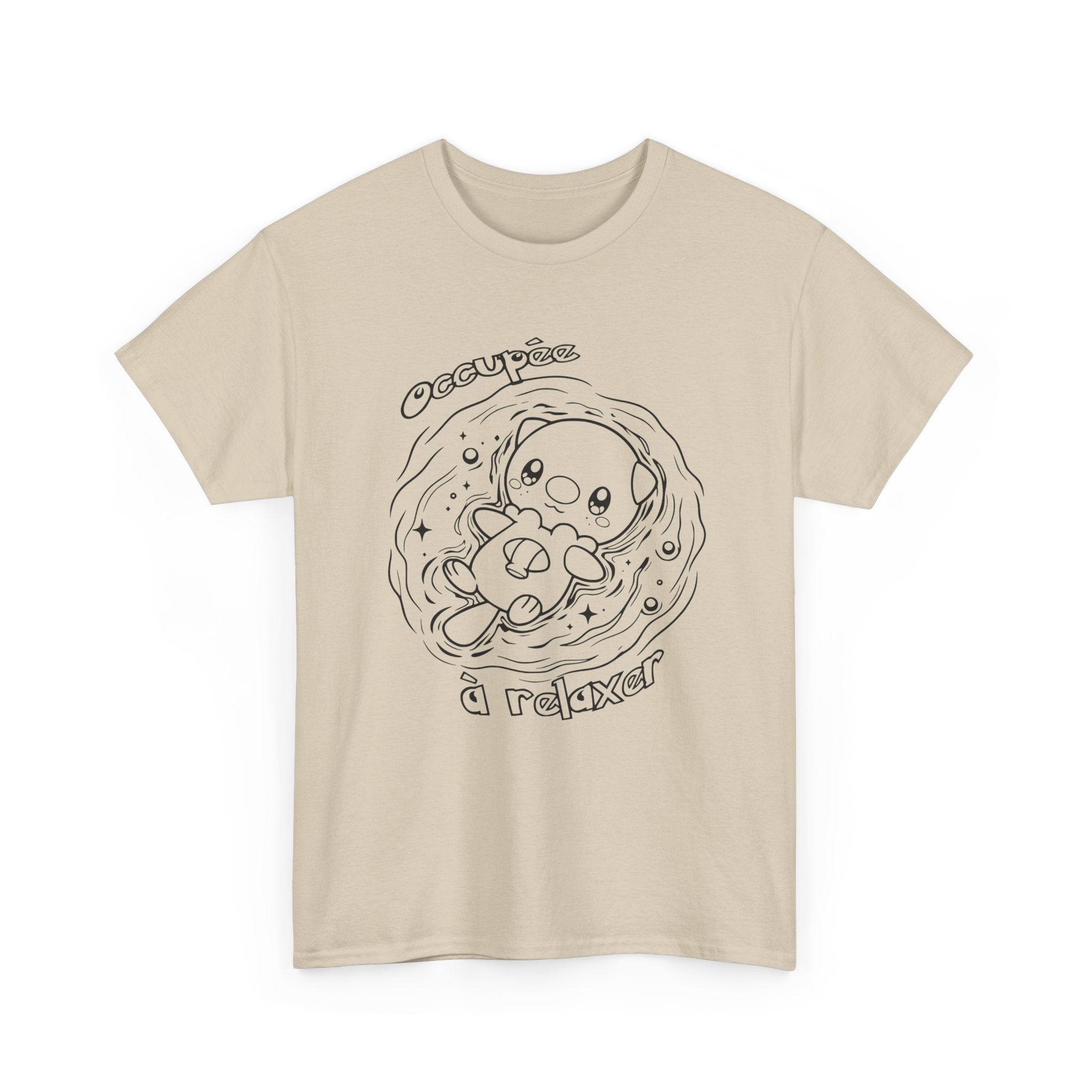 T-shirt inspiré de Moustillon (Oshawott), Occupée à relaxer