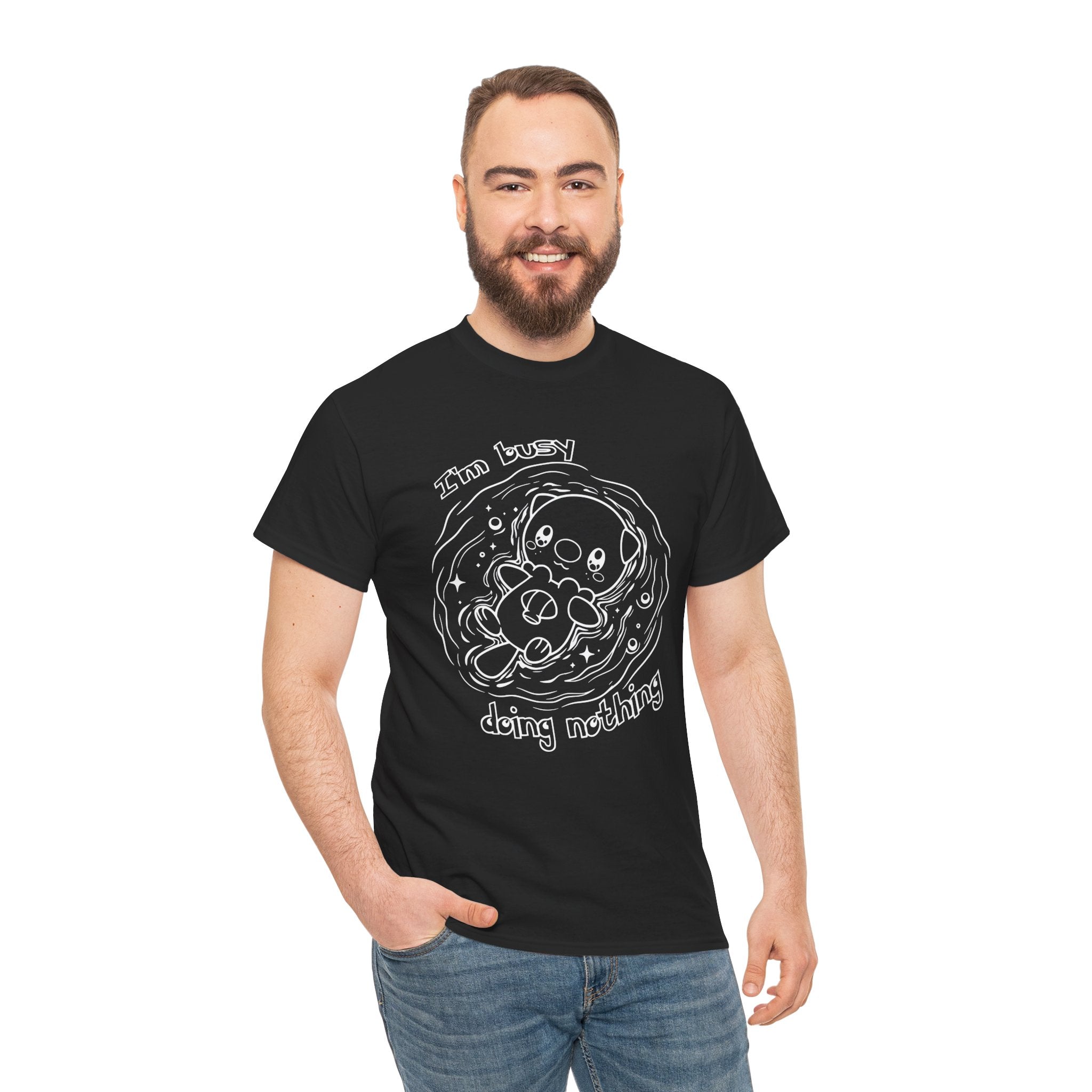 Otter Busy Doing Nothing Funny Quote T-Shirt Cute Otter Swimming Adorable Animal