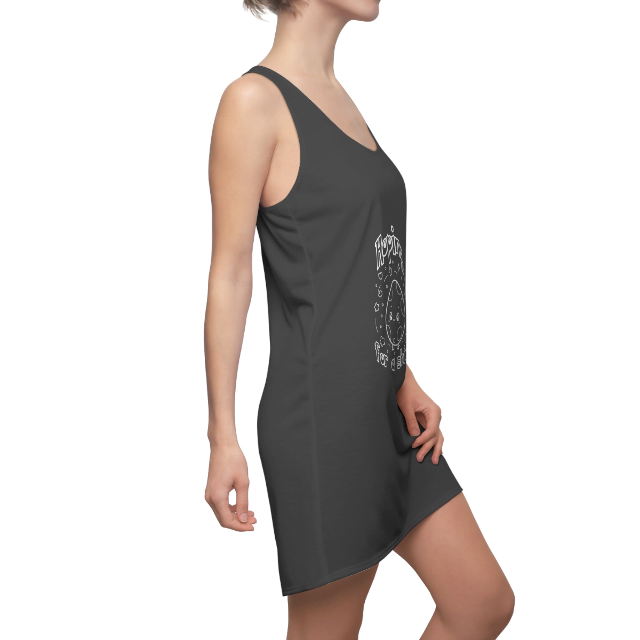 Funny Nightshirt for Women, Hoping for a Shiny Sleep Shirt, Cute Gamer Pajama Dress, Geek Gift for Her