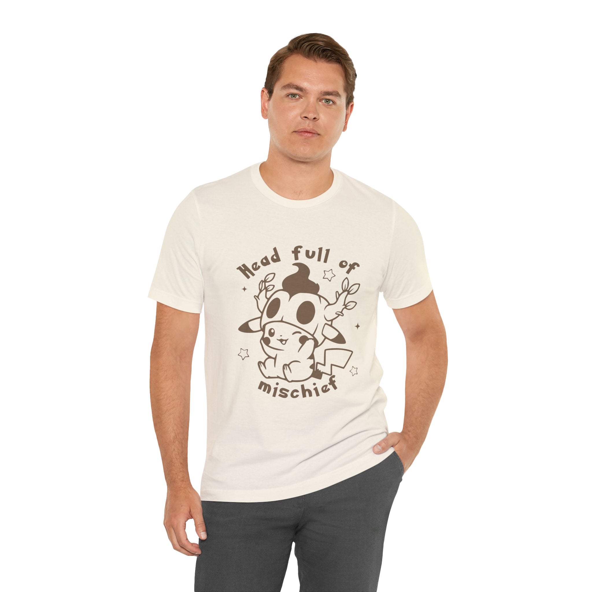 Head Full of Mischief | Cute Halloween Unisex T-Shirt