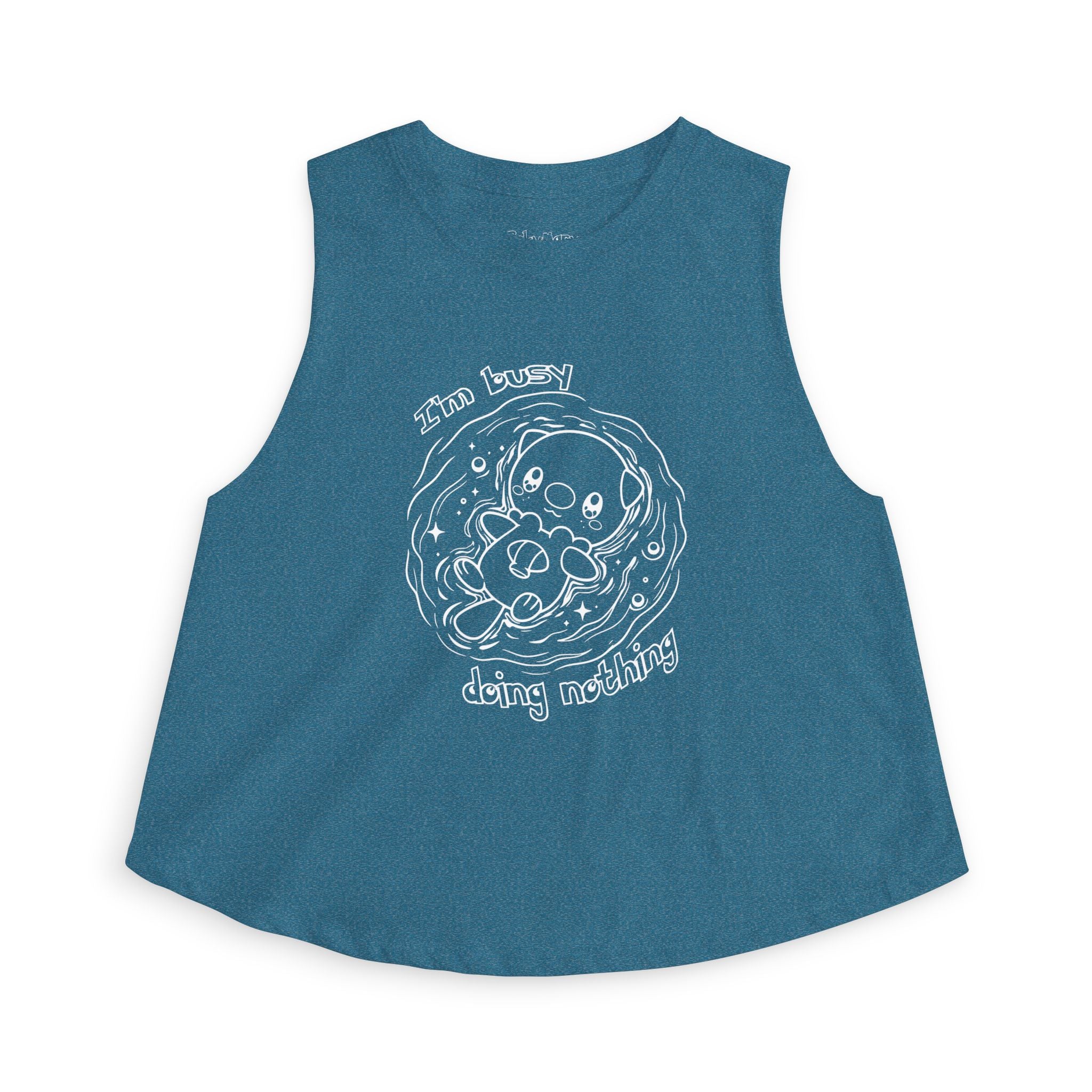 Otter Busy Doing Nothing Otter Swim Crop Top Cute Kawaii Animal