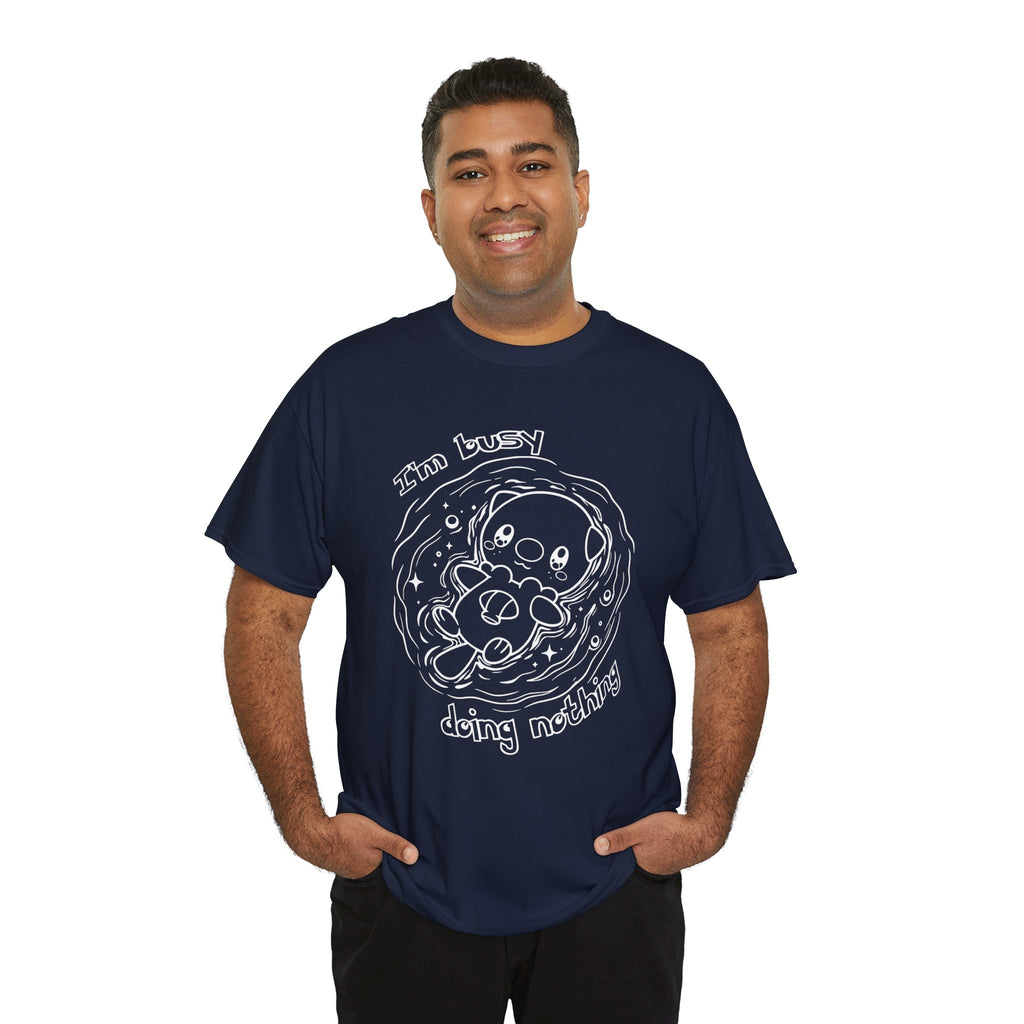 Otter Busy Doing Nothing Funny Quote T-Shirt Cute Otter Swimming Adorable Animal