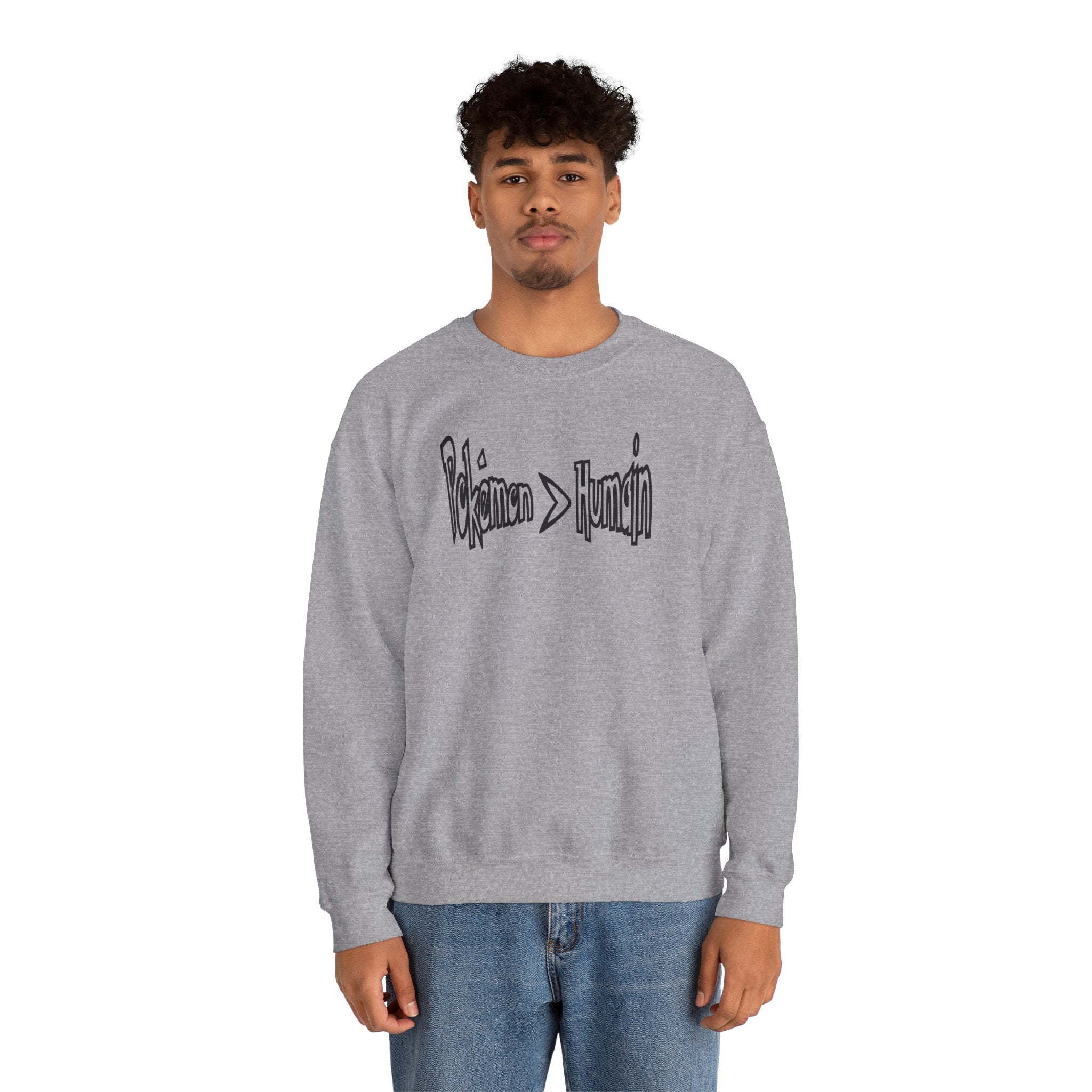 Pokémon > Humain Franco Sweatshirt | Geek Anime Gaming Crewneck Gift