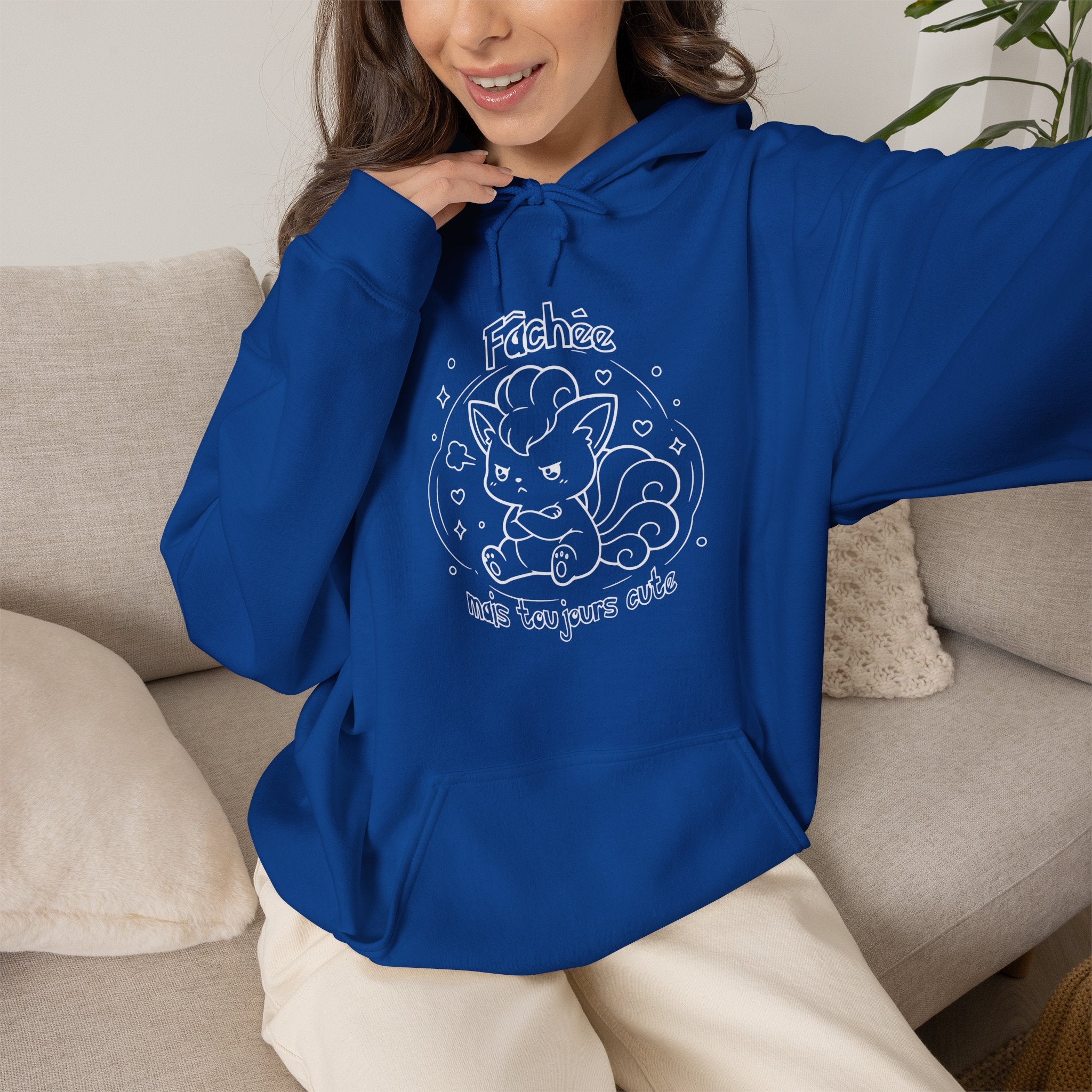 Hoodie inspiré de Goupix (Vulpix), fâchée mais toujours cute