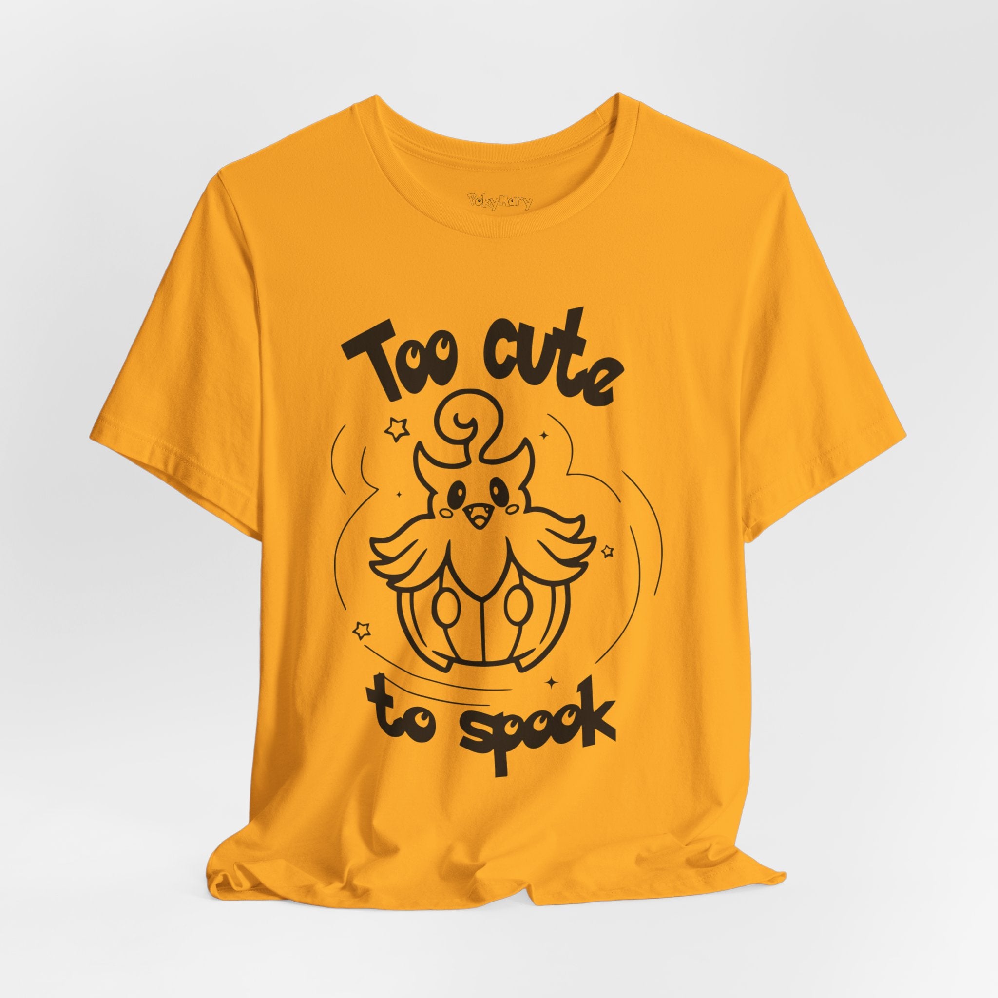 Too Cute to Spook Comfy Tee Shirt | Halloween Theme Gift Ghost Pumpkin T-Shirt for women
