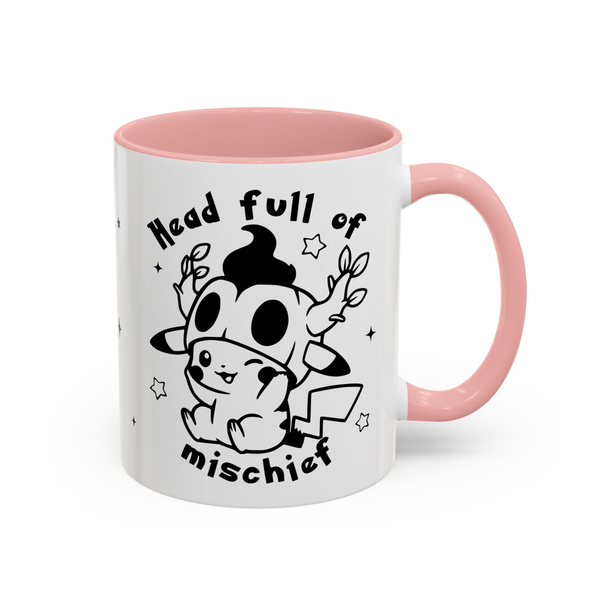 Head Full of Mischief Mug – Cute Spooky Coffee Cup