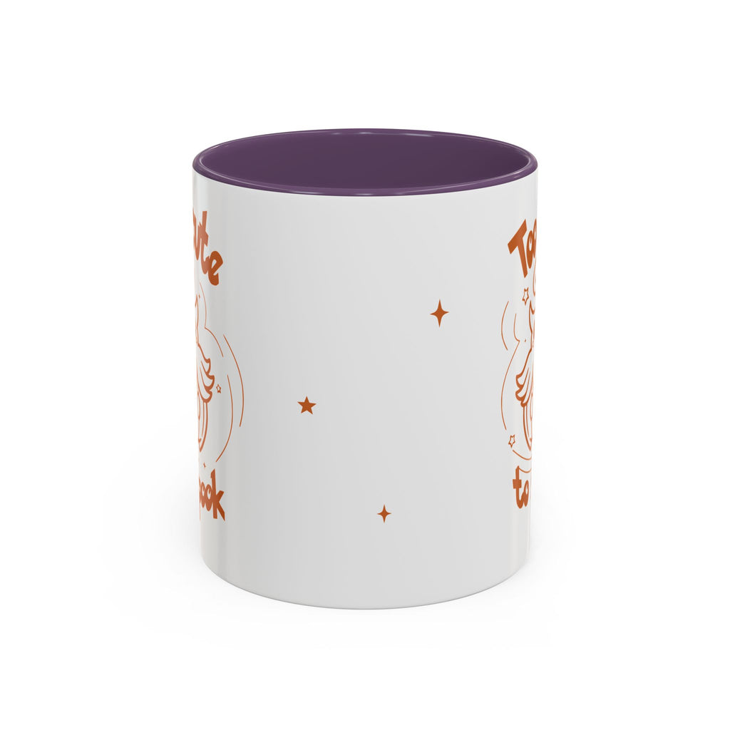 Too Cute to Spook Pumpkin Ghost Halloween Theme Mug | Accent Coffee Mug 11oz 15oz