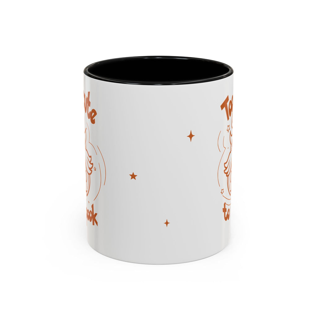 Too Cute to Spook Pumpkin Ghost Halloween Theme Mug | Accent Coffee Mug 11oz 15oz