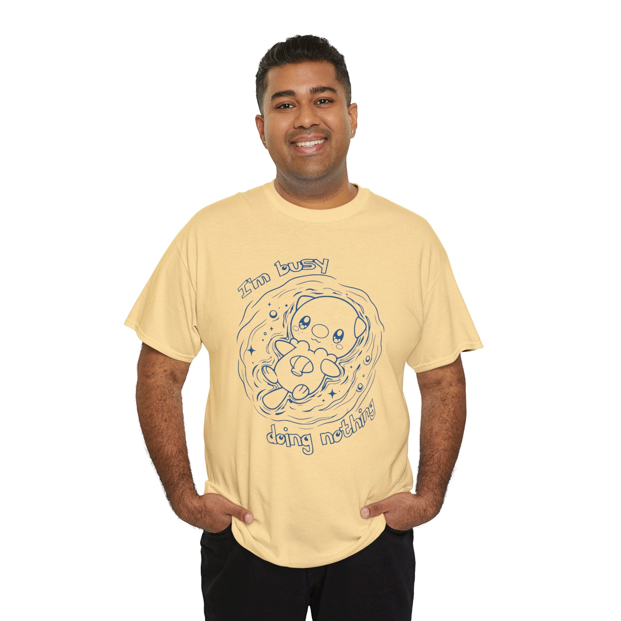 Otter Busy Doing Nothing Funny Quote T-Shirt Cute Otter Swimming Adorable Animal