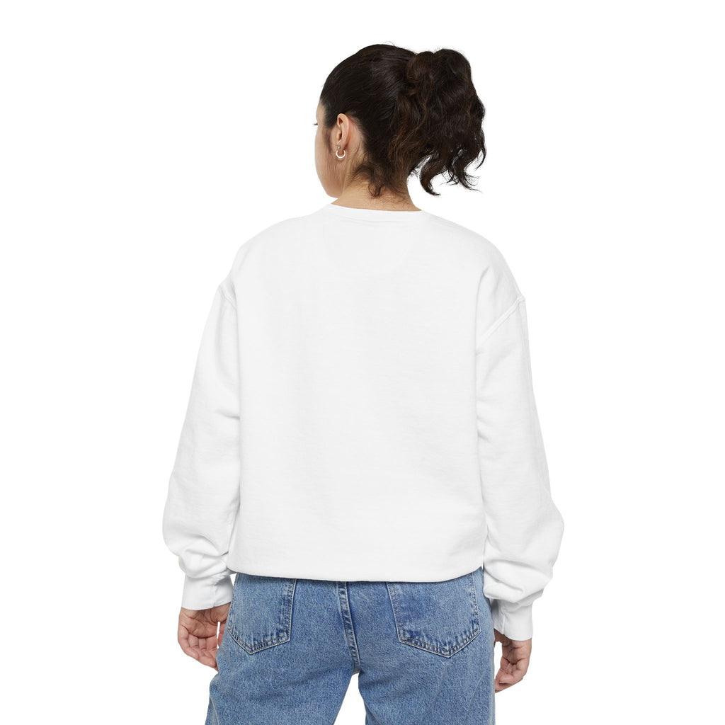 Too Cute to Spook Crewneck Sweatshirt | Comfy Halloween Theme Ghost Pumpkin Design