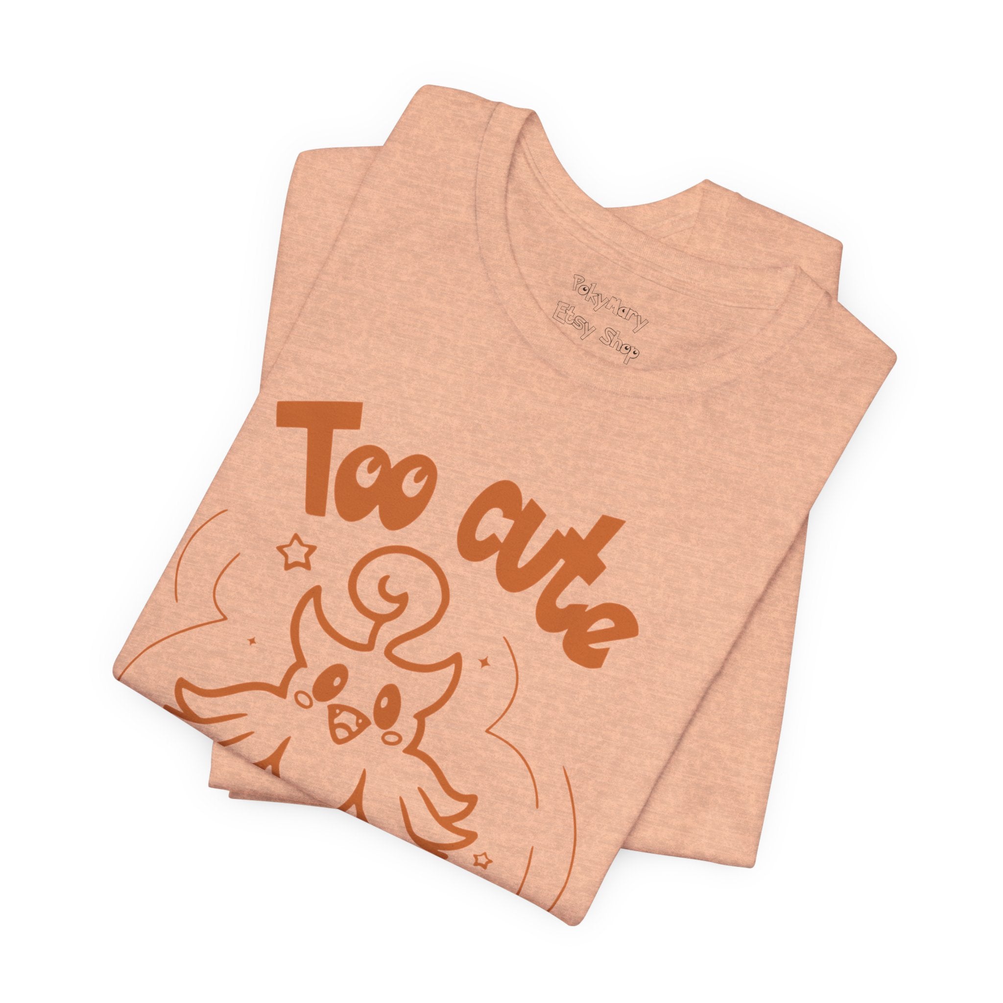 Too Cute to Spook Comfy Tee Shirt | Halloween Theme Gift Ghost Pumpkin T-Shirt for women