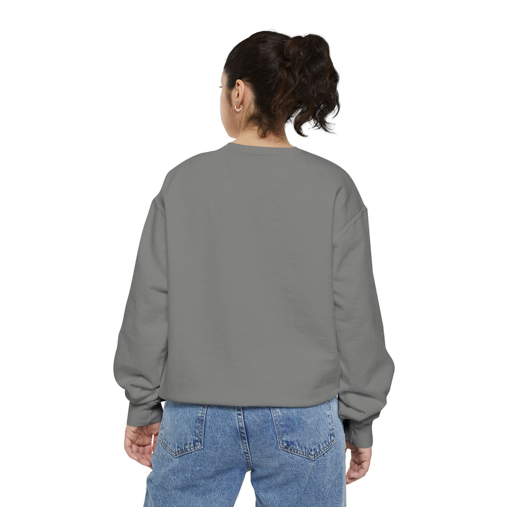 Too Cute to Spook Crewneck Sweatshirt | Comfy Halloween Theme Ghost Pumpkin Design