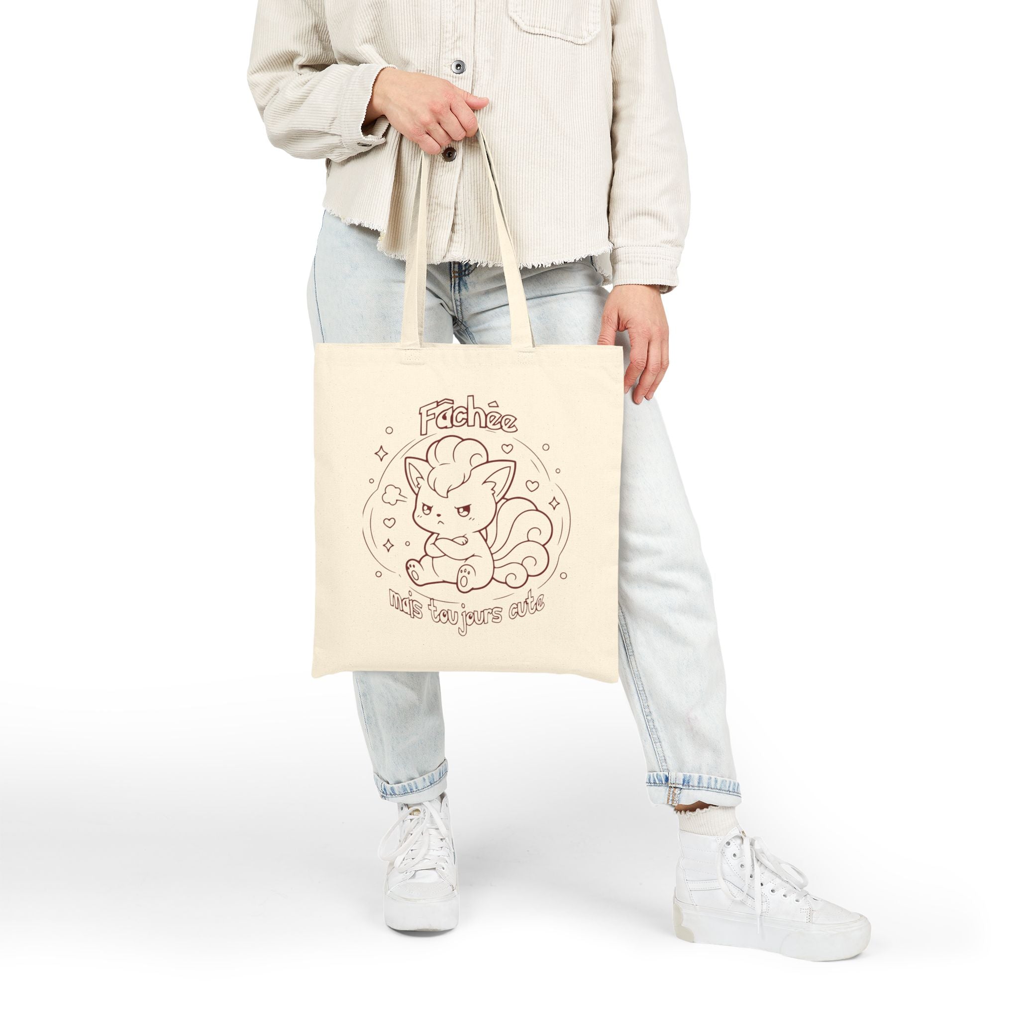 Sac inspiré de Goupix (Vulpix) , fâchée mais toujours cute