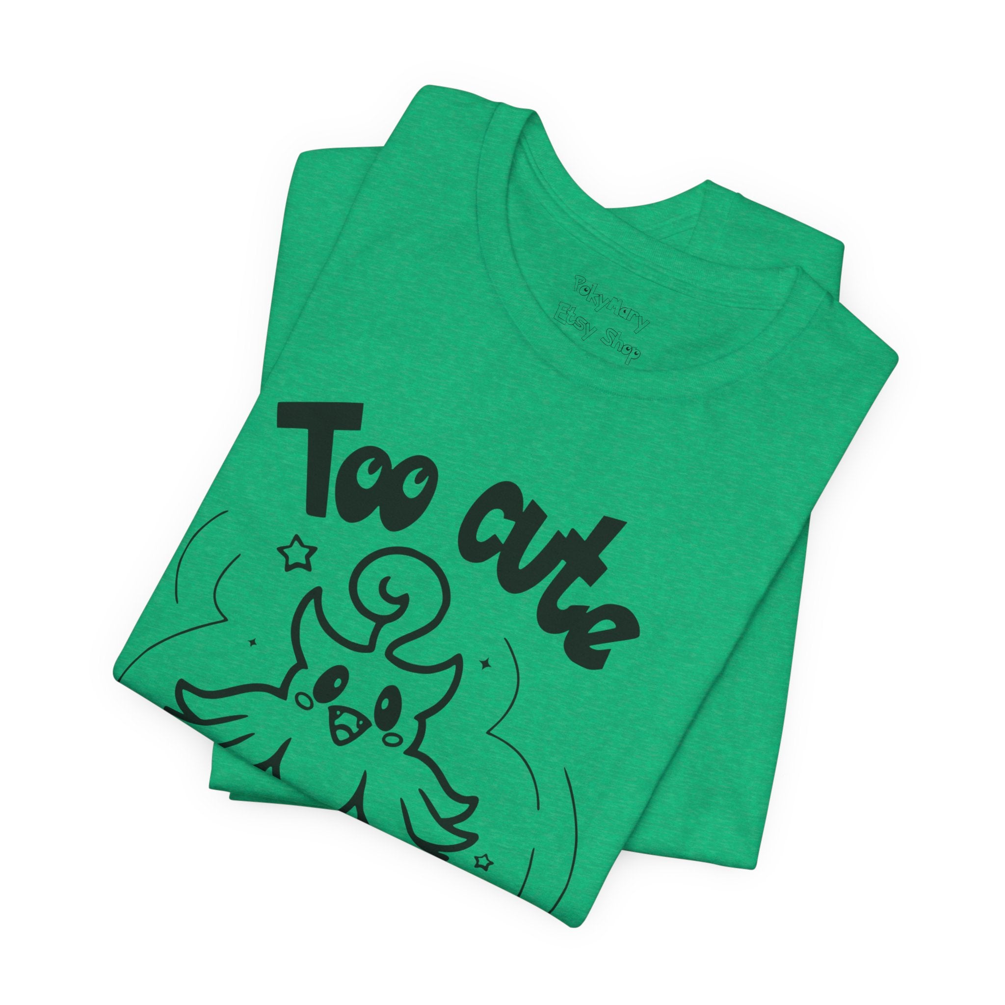 Too Cute to Spook Comfy Tee Shirt | Halloween Theme Gift Ghost Pumpkin T-Shirt for women