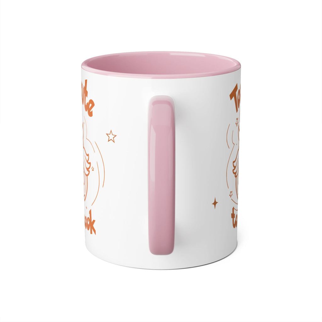 Too Cute to Spook Pumpkin Ghost Halloween Theme Coffee Tea Mug