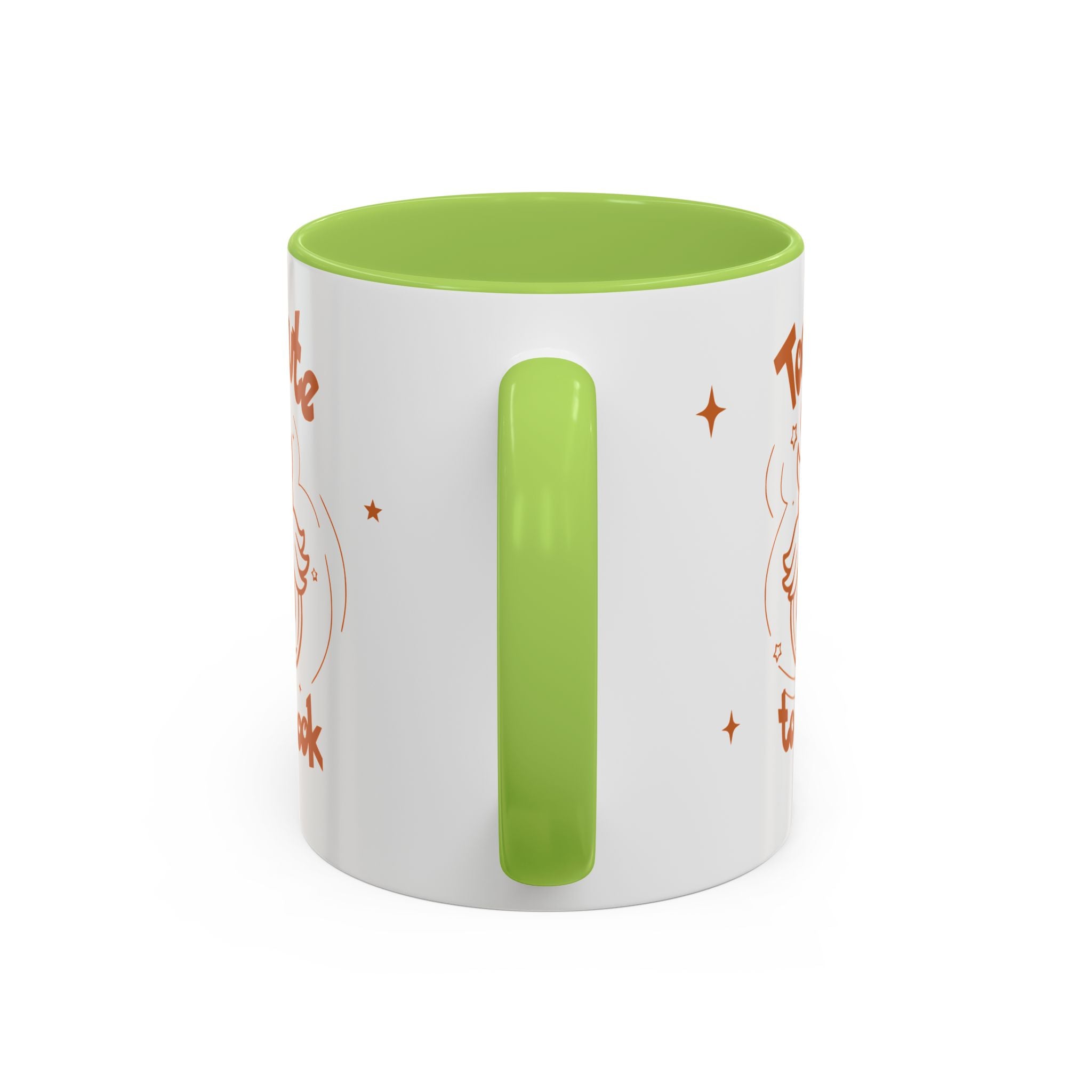 Too Cute to Spook Pumpkin Ghost Halloween Theme Mug | Accent Coffee Mug 11oz 15oz