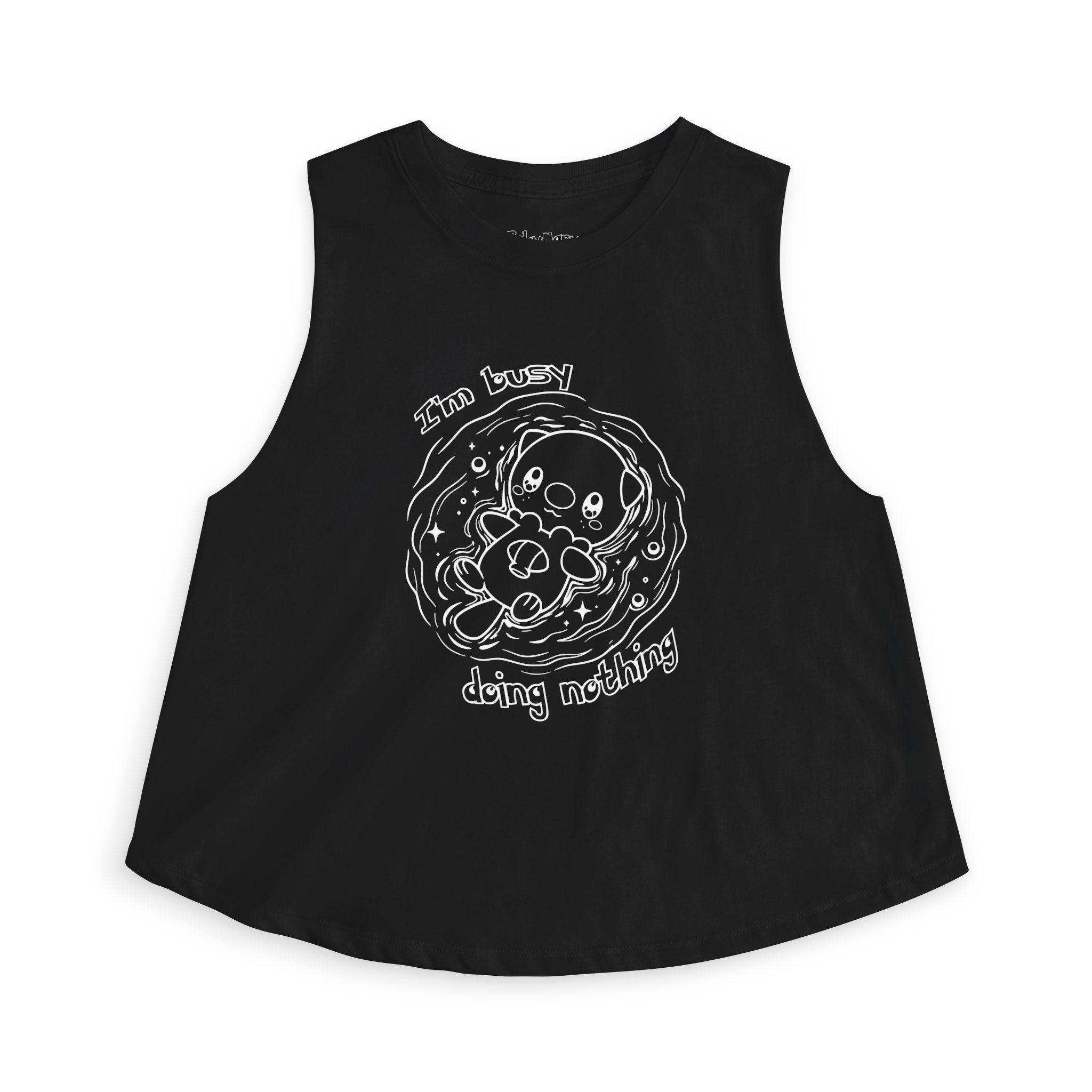 Otter Busy Doing Nothing Otter Swim Crop Top Cute Kawaii Animal